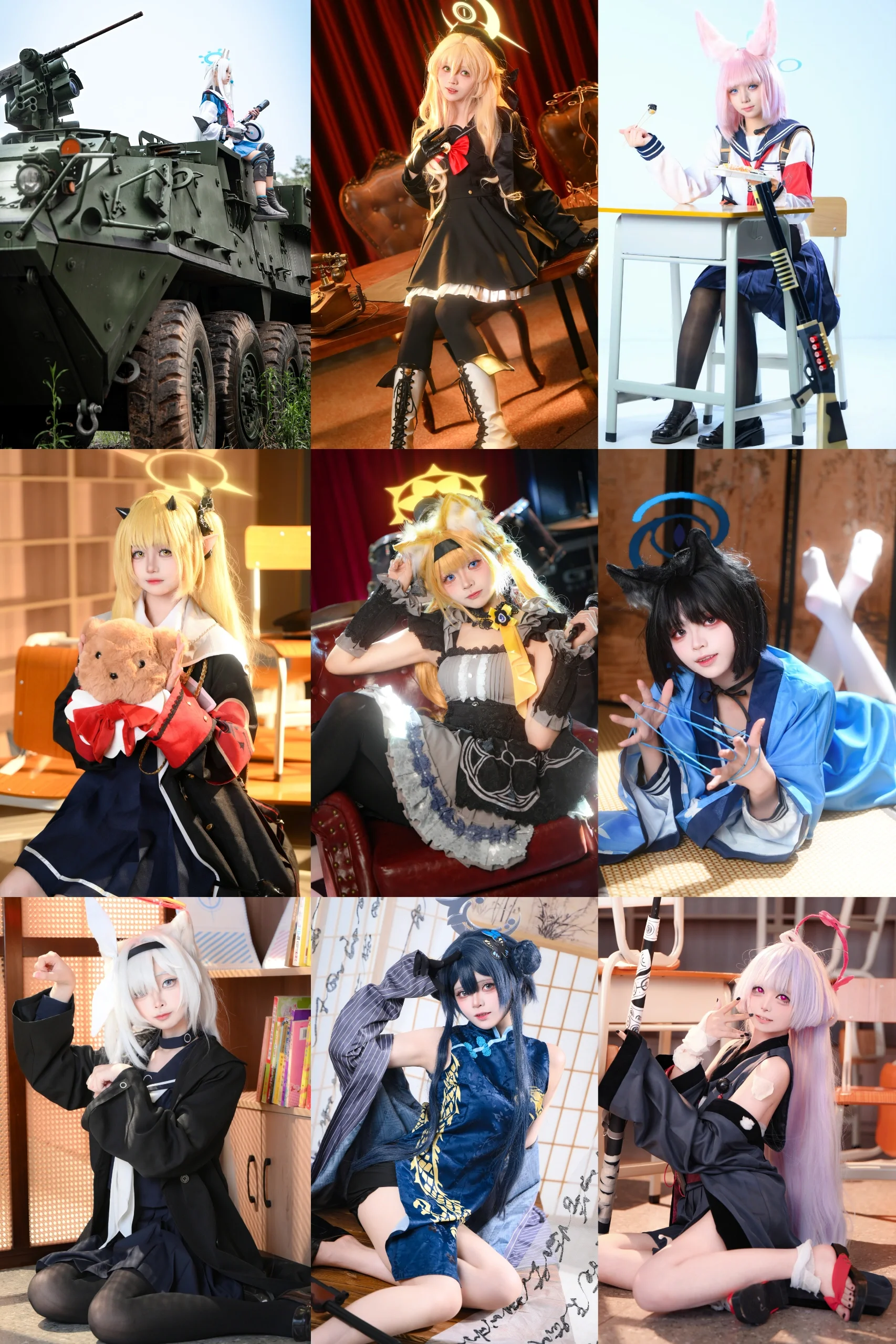 【蔚蓝档案与明日方舟Cos】2025年cosplay摄影的温暖碎片 - 第 7 张