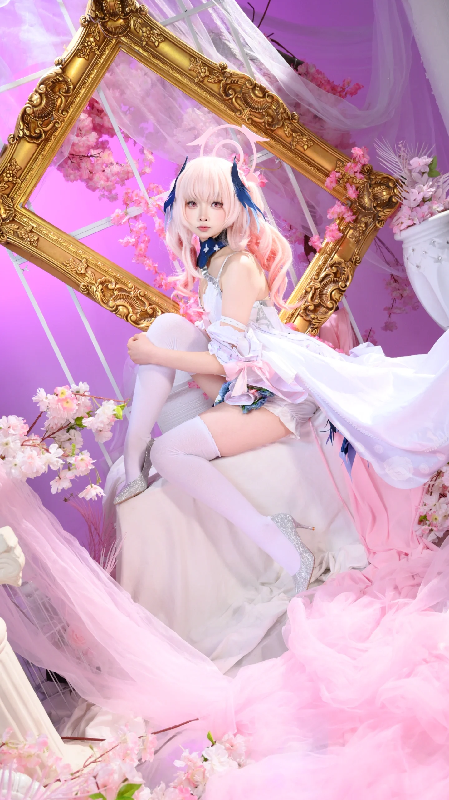 【下江小春cos】生日快乐，纯白誓约的天使降临