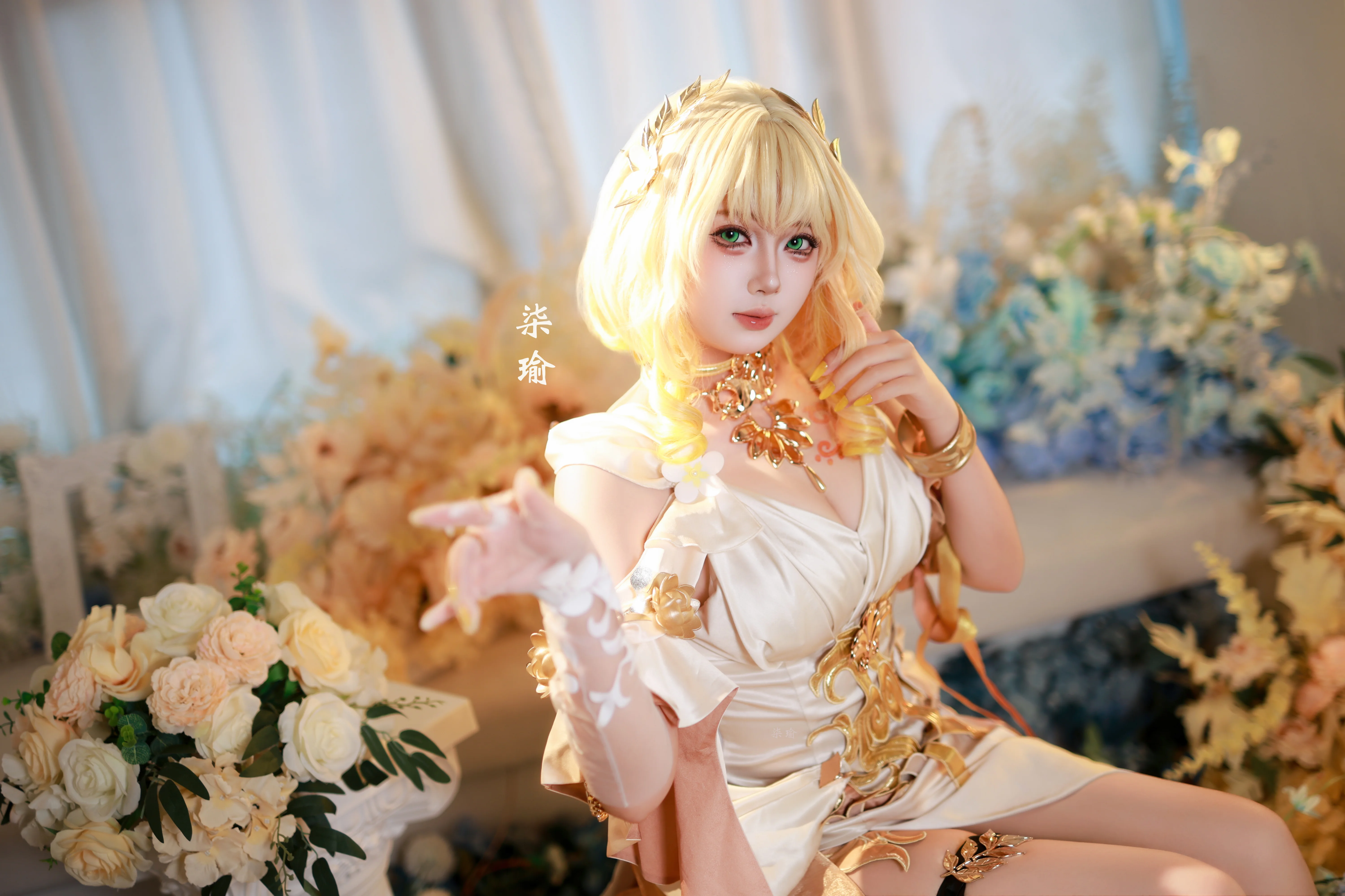 【阿格莱雅cos】翁法罗斯的美神，生命的游丝与谎言 - 第 1 张