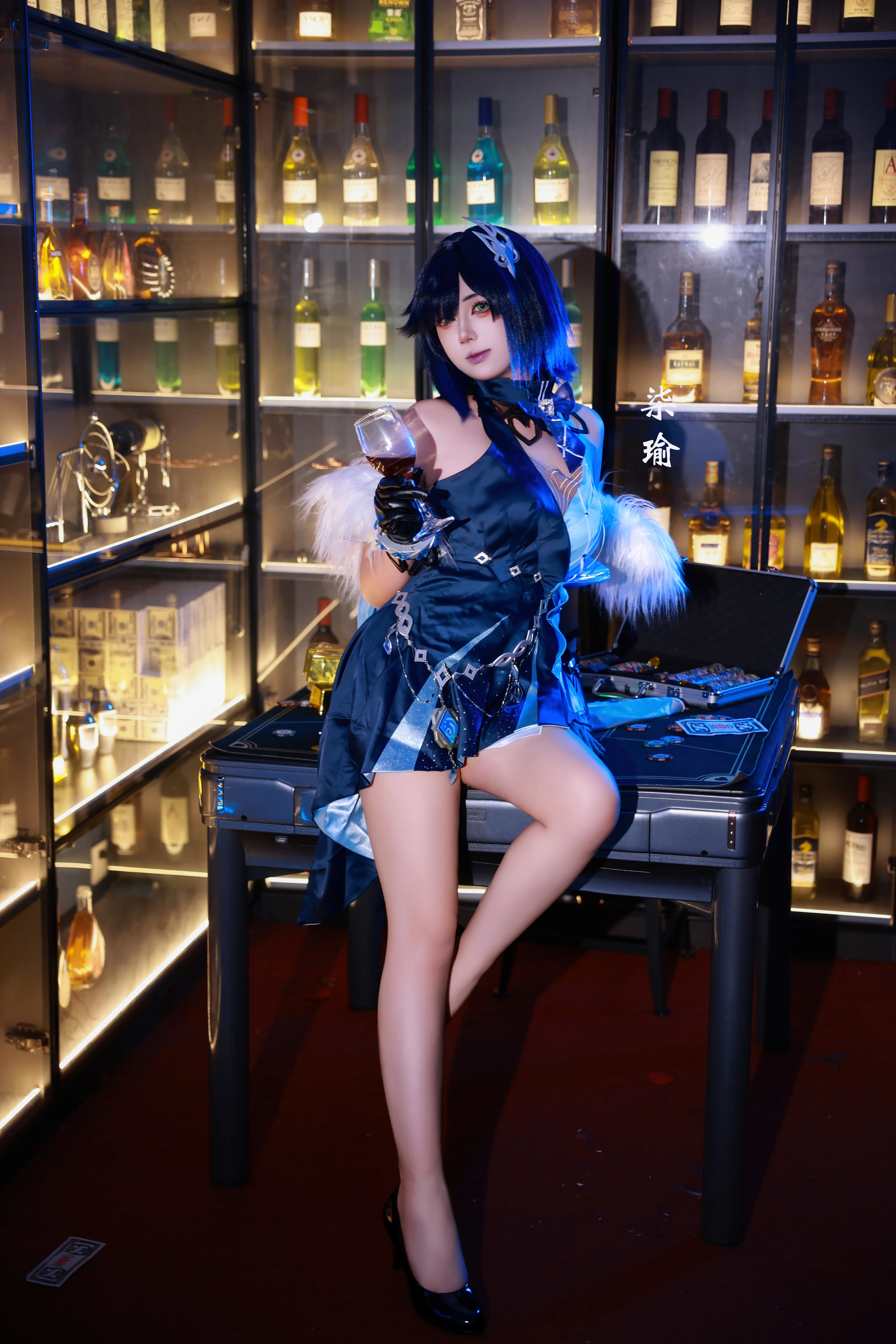 【夜兰cos】原神夜色与酒光中的游刃有余 - 第 5 张