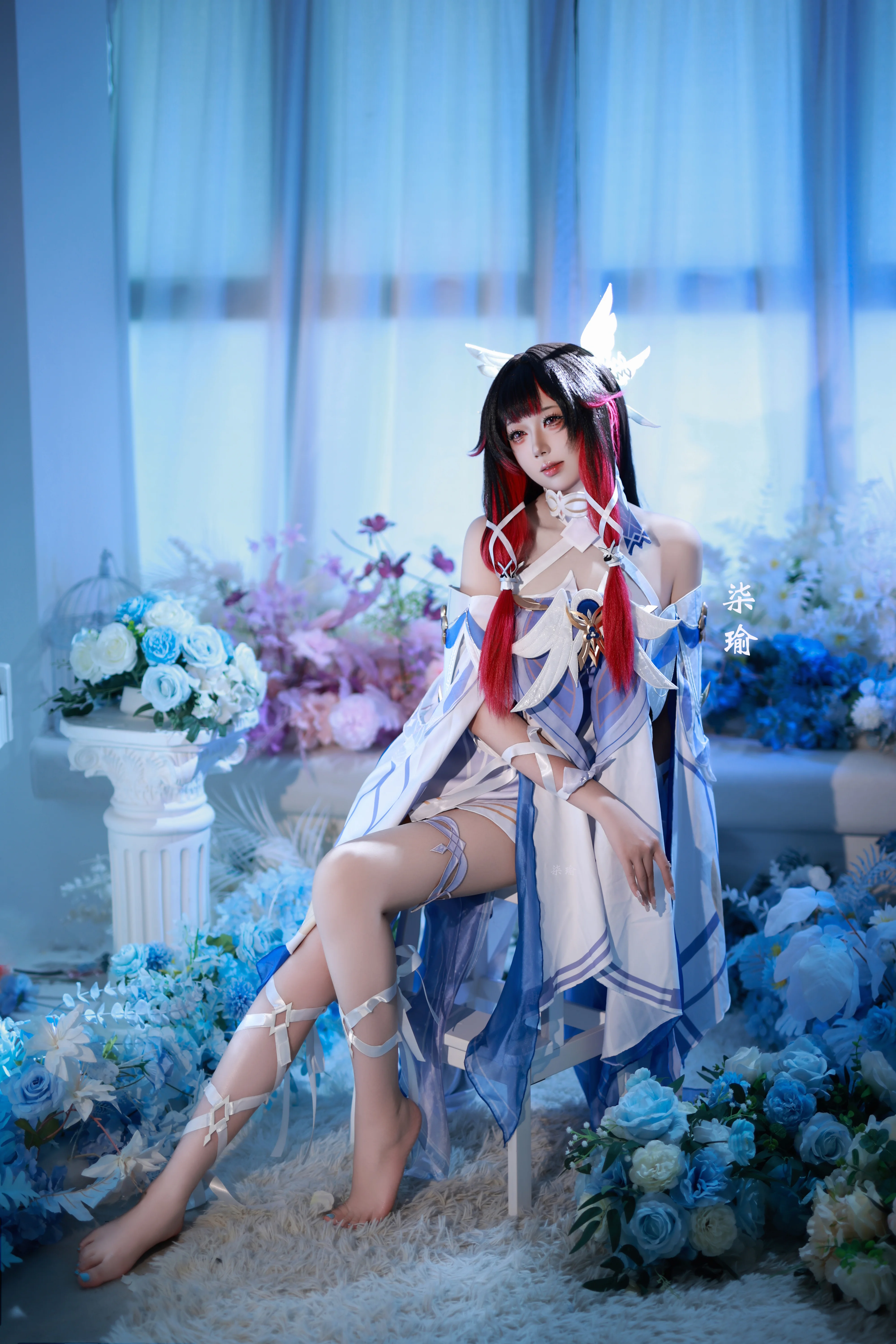 【原神哥伦比娅cos】月下的少女，月光联系着我们 - 第 7 张