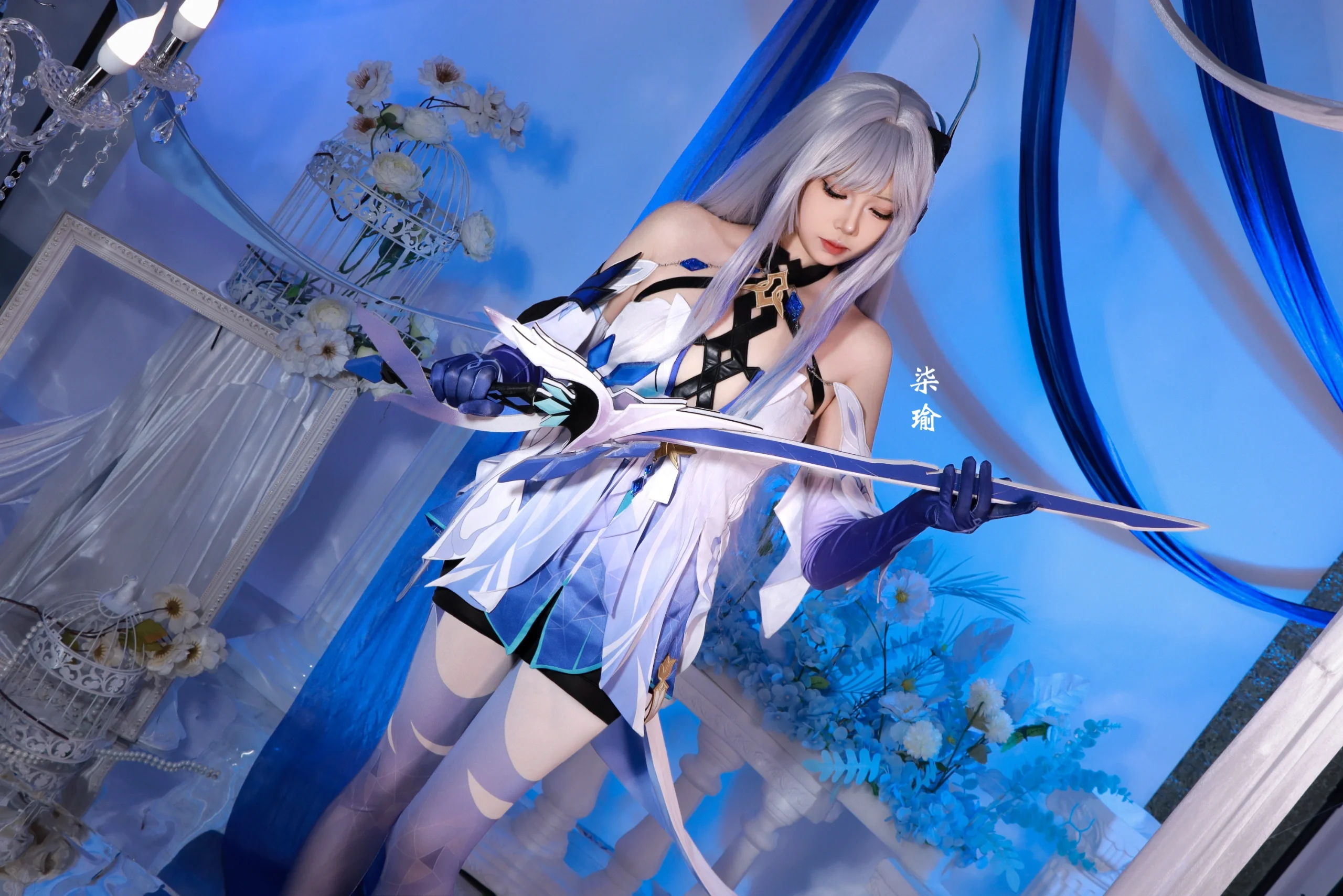 【丝柯克cos】星海覆灭，原神深渊的沉寂回响 - 第 2 张
