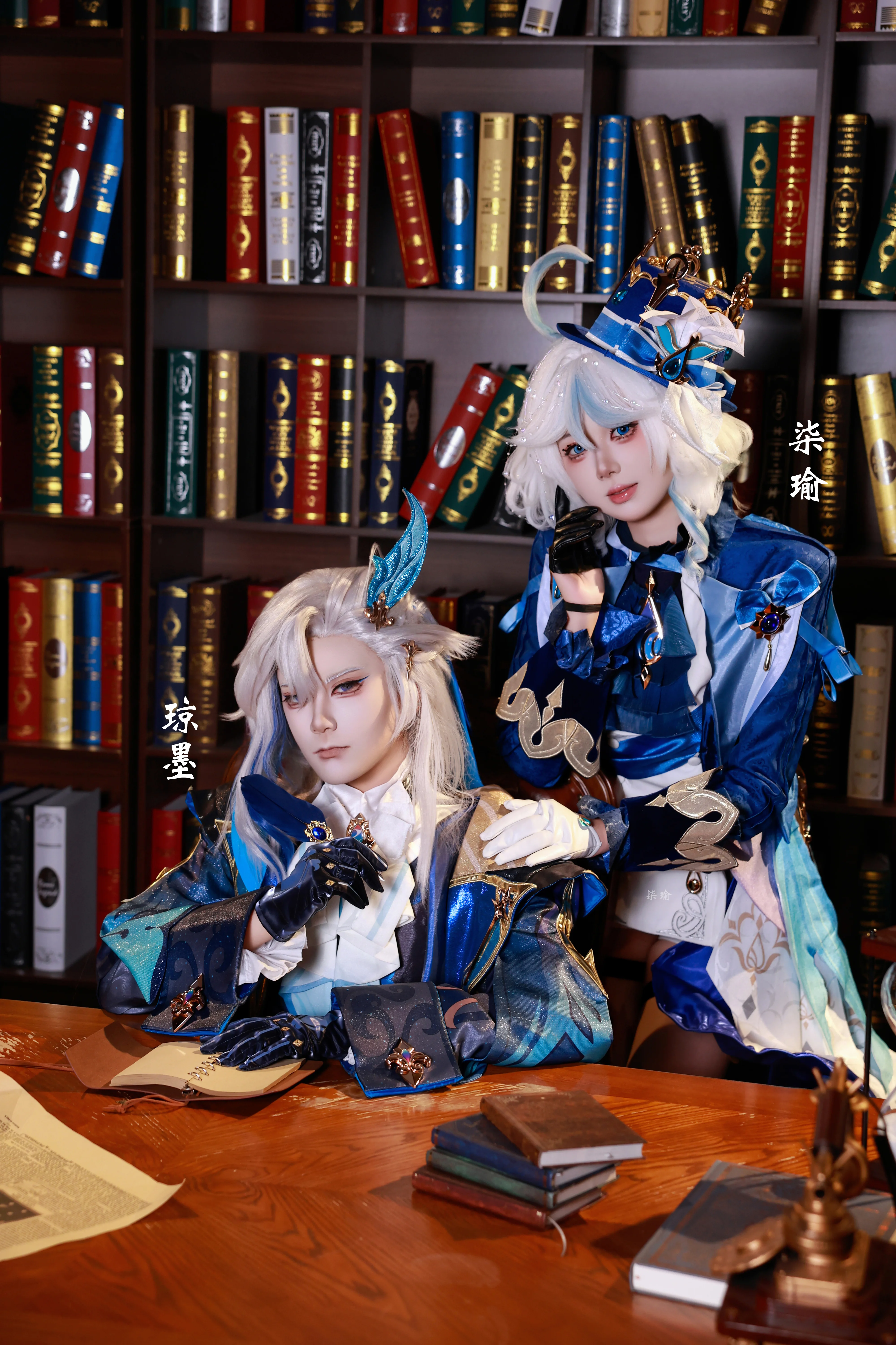 【芙宁娜cos】枫丹暗夜中的水神与审判官 - 第 2 张