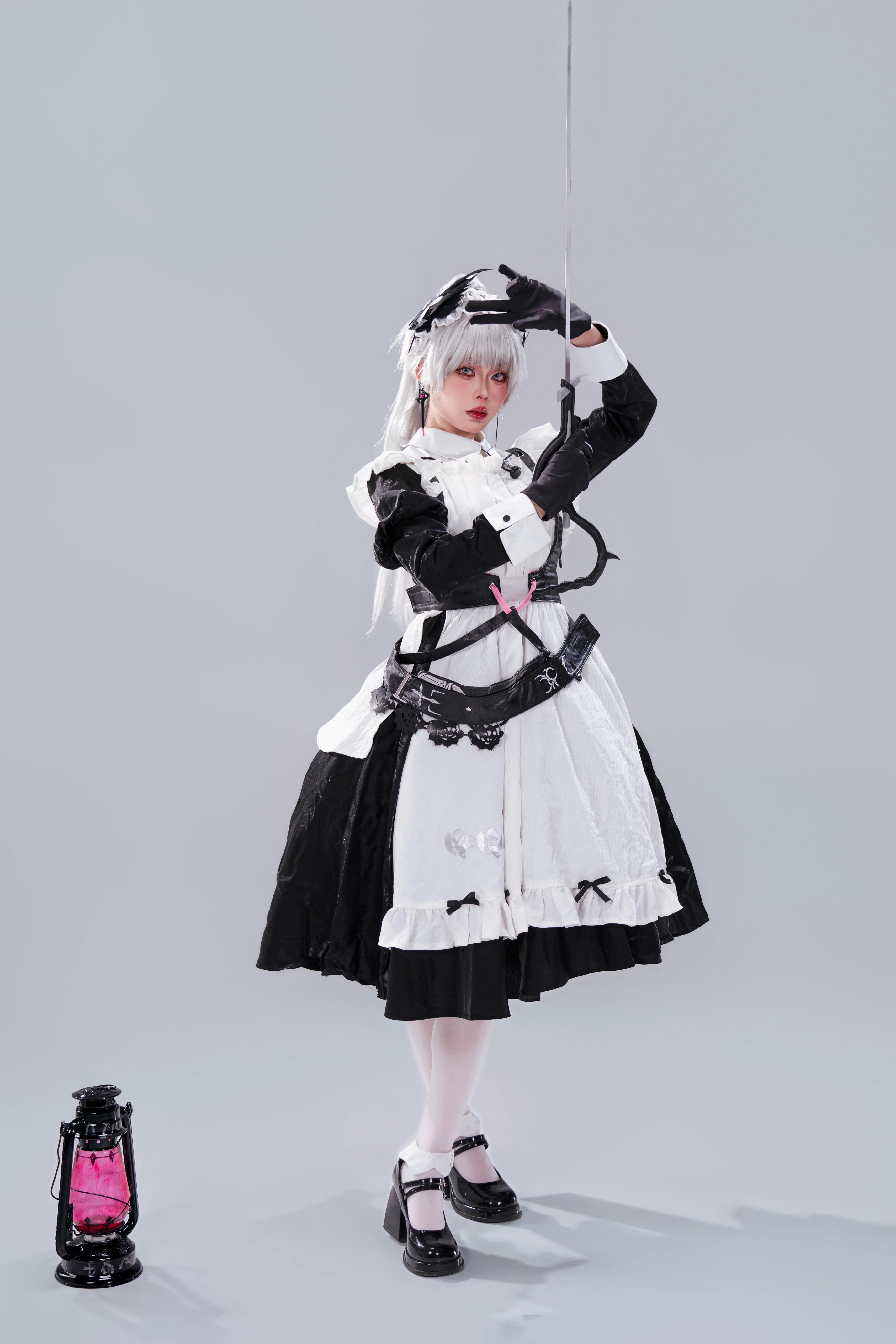 【艾丽妮cos】我的剑将劈开海潮，战术女仆版小鸟来啦 - 第 2 张