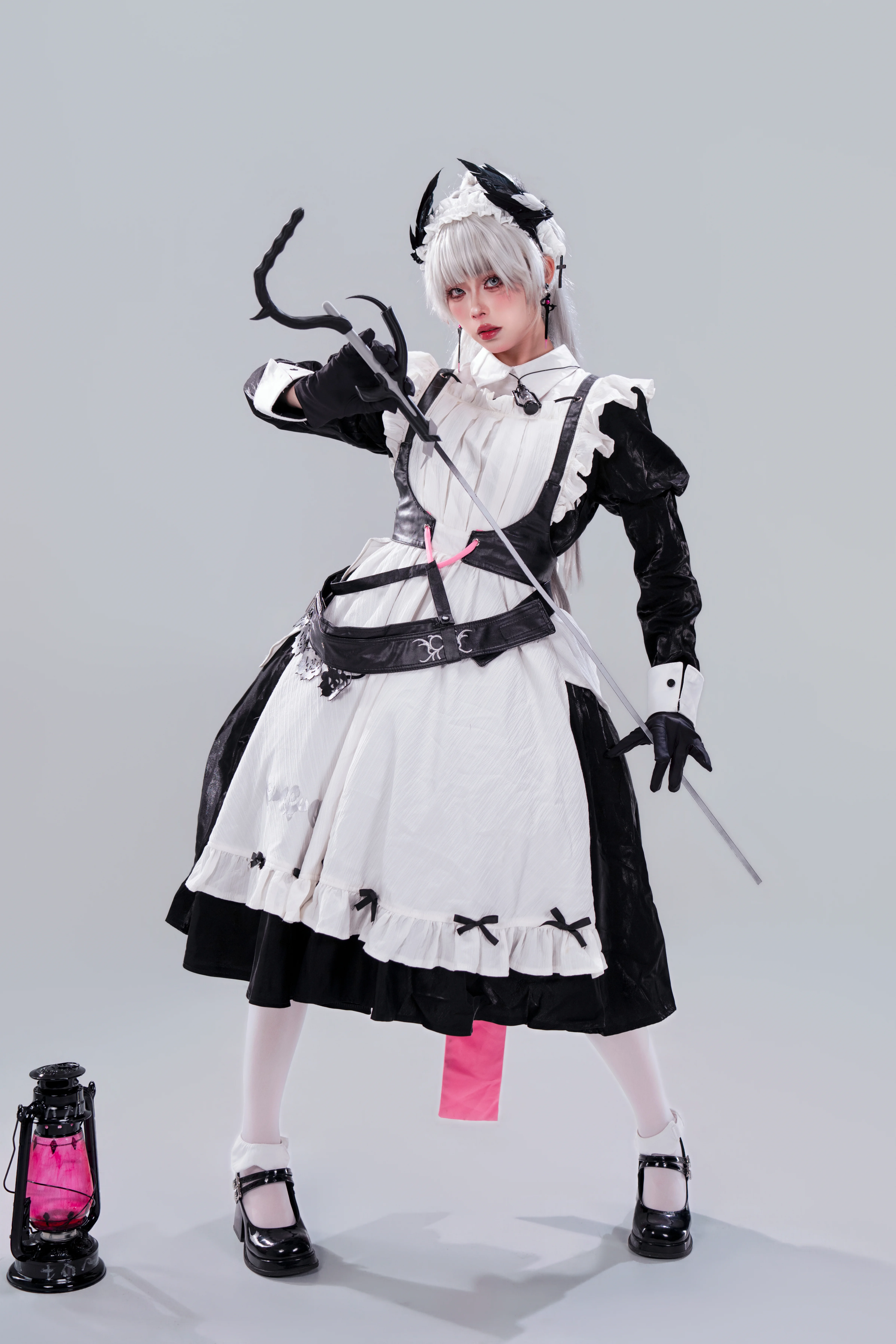 【艾丽妮cos】我的剑将劈开海潮，战术女仆版小鸟来啦 - 第 7 张