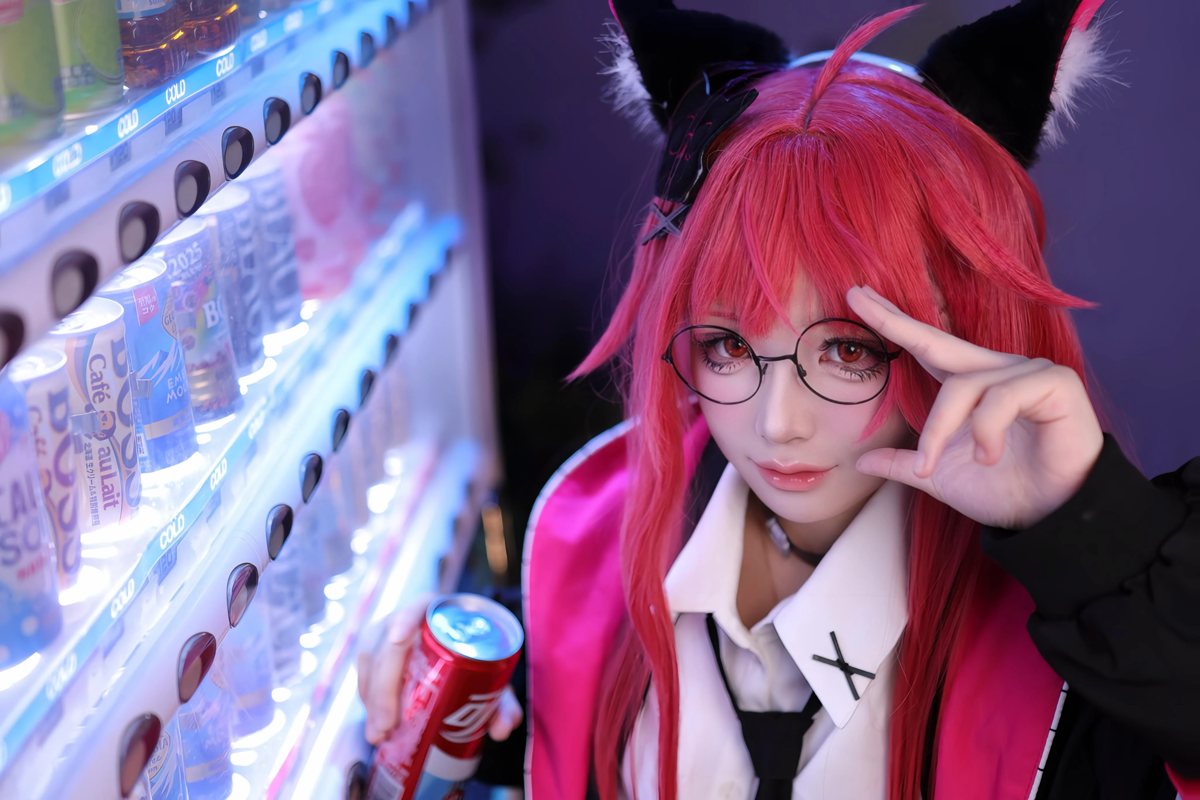 【娜娜莉cos】異環裡的夜晚，便利店門口的貓耳少女 - 第 4 張
