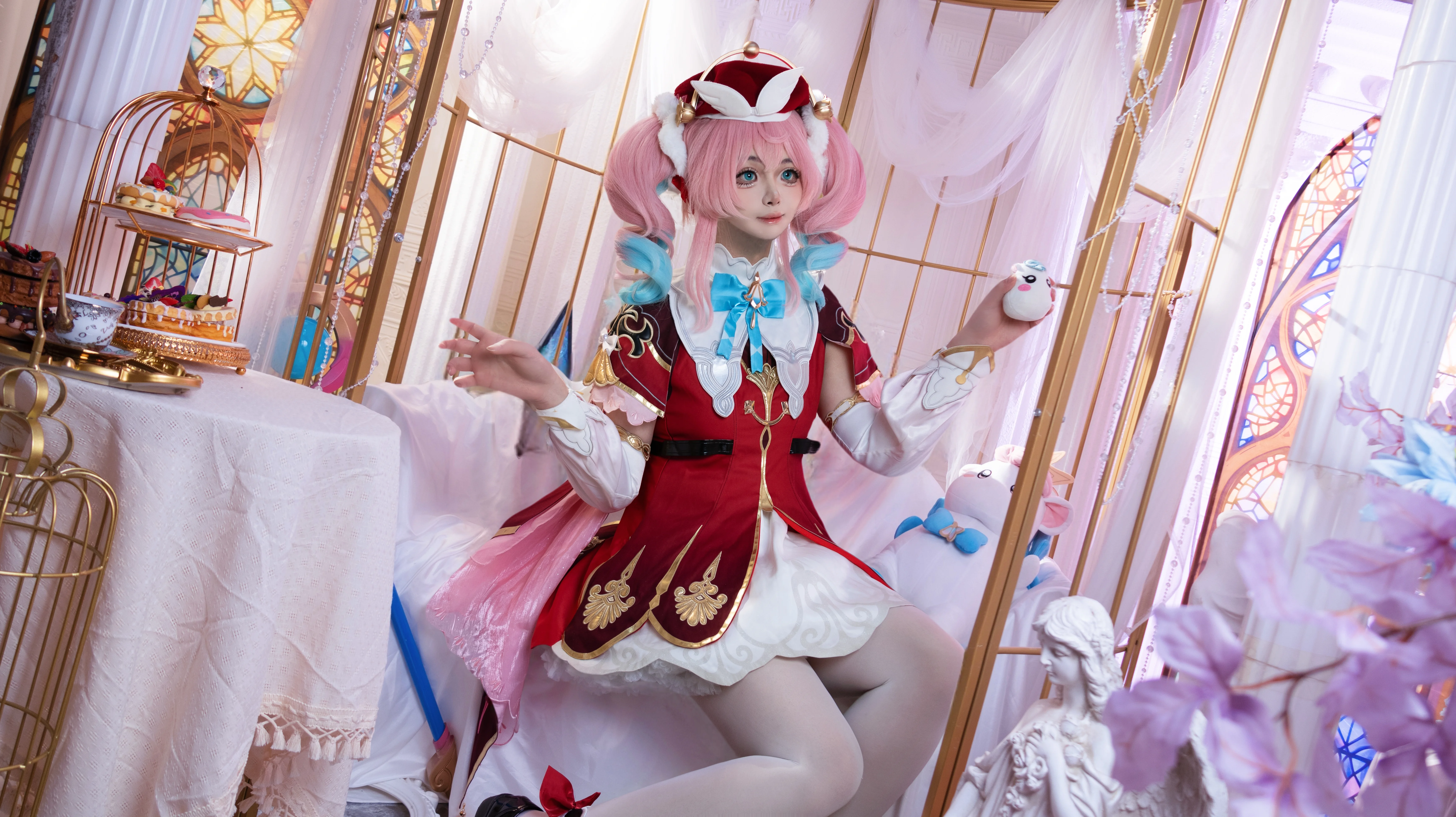 【风堇cos】崩坏星穹铁道里的甜美治愈系装扮 - 第 1 张