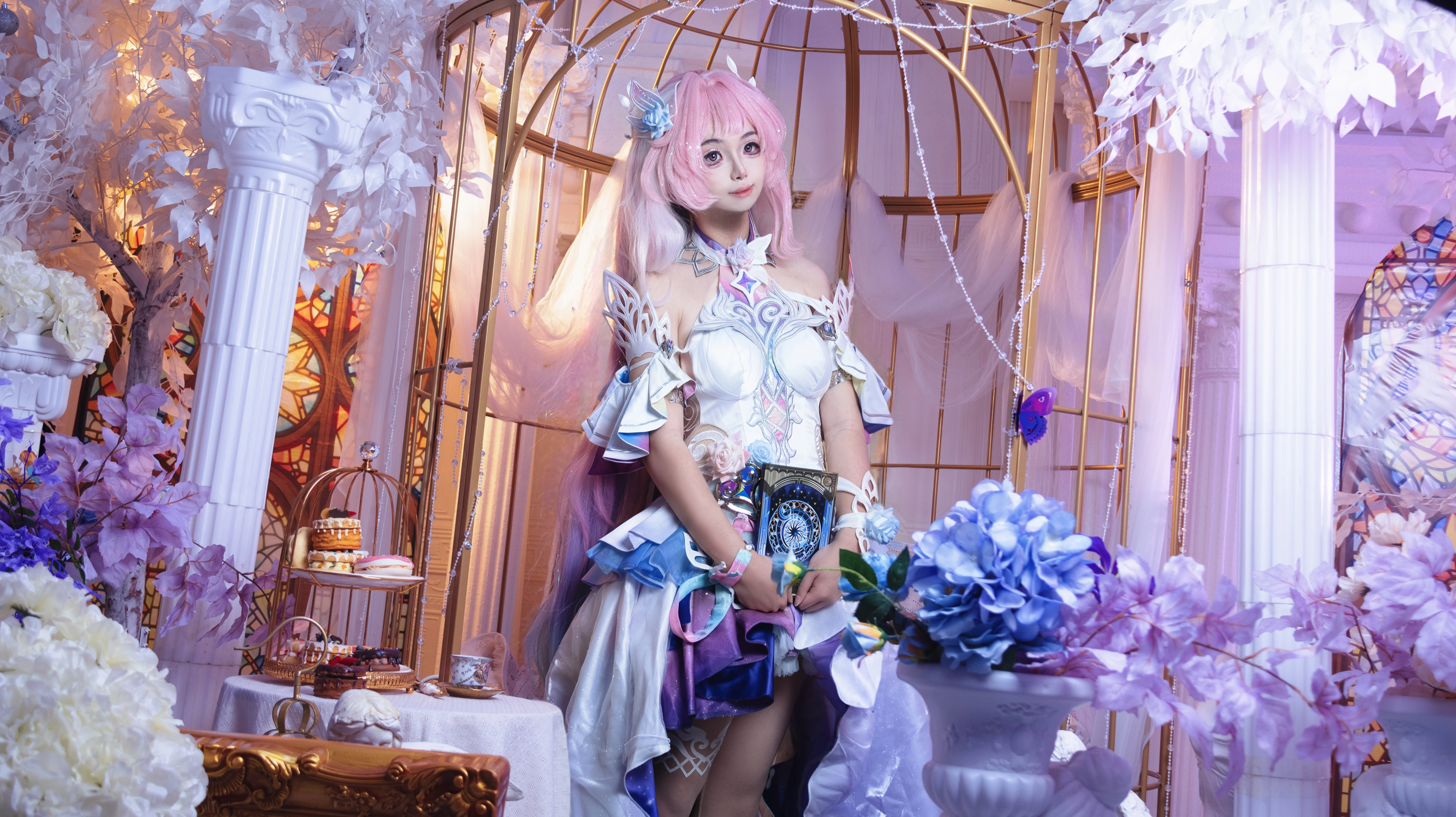【昔涟cos】崩坏星穹铁道里的梦幻魔法书少女