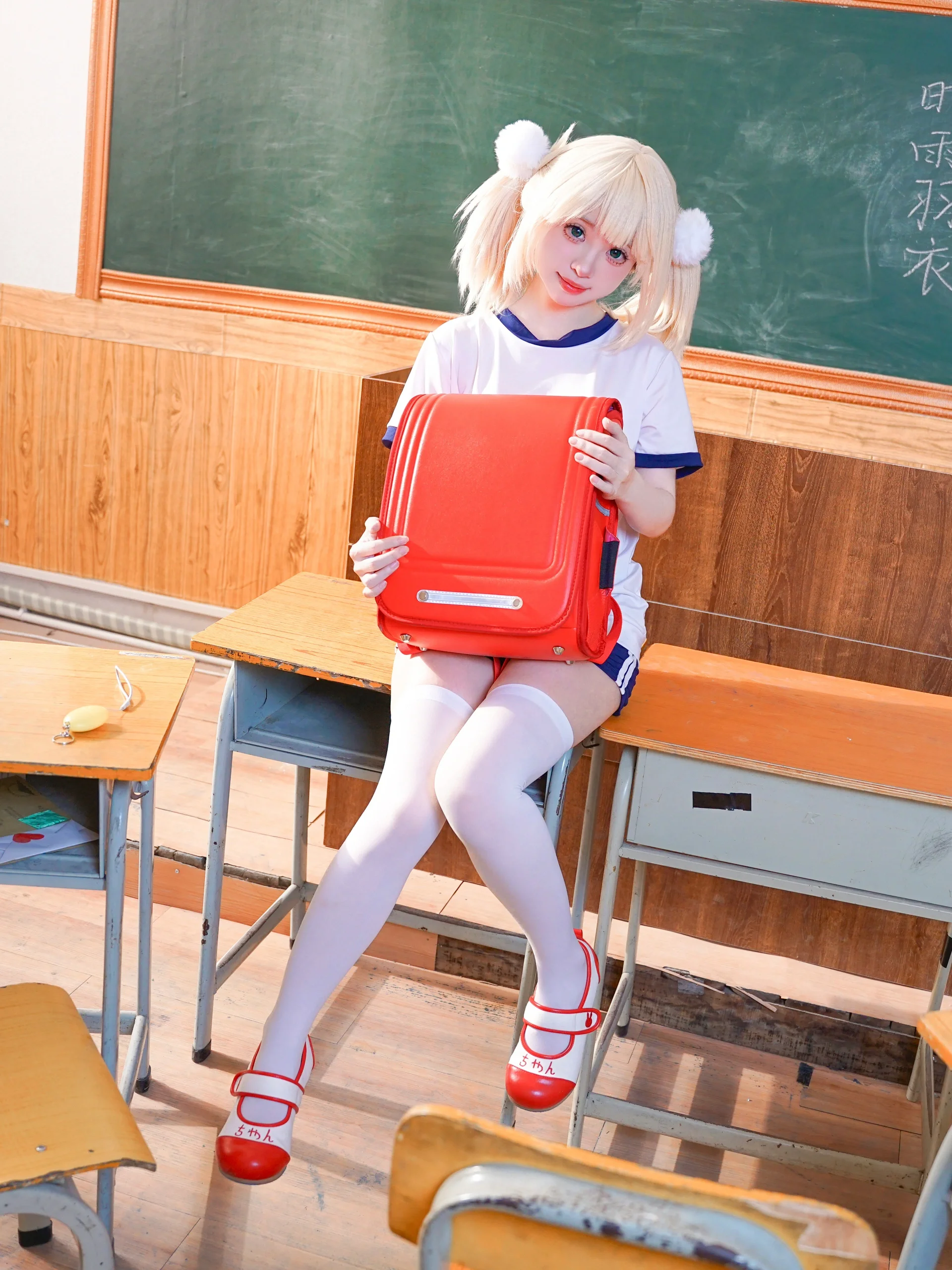 【时雨羽衣cos】校园体操服的阳光午后 - 第 2 张