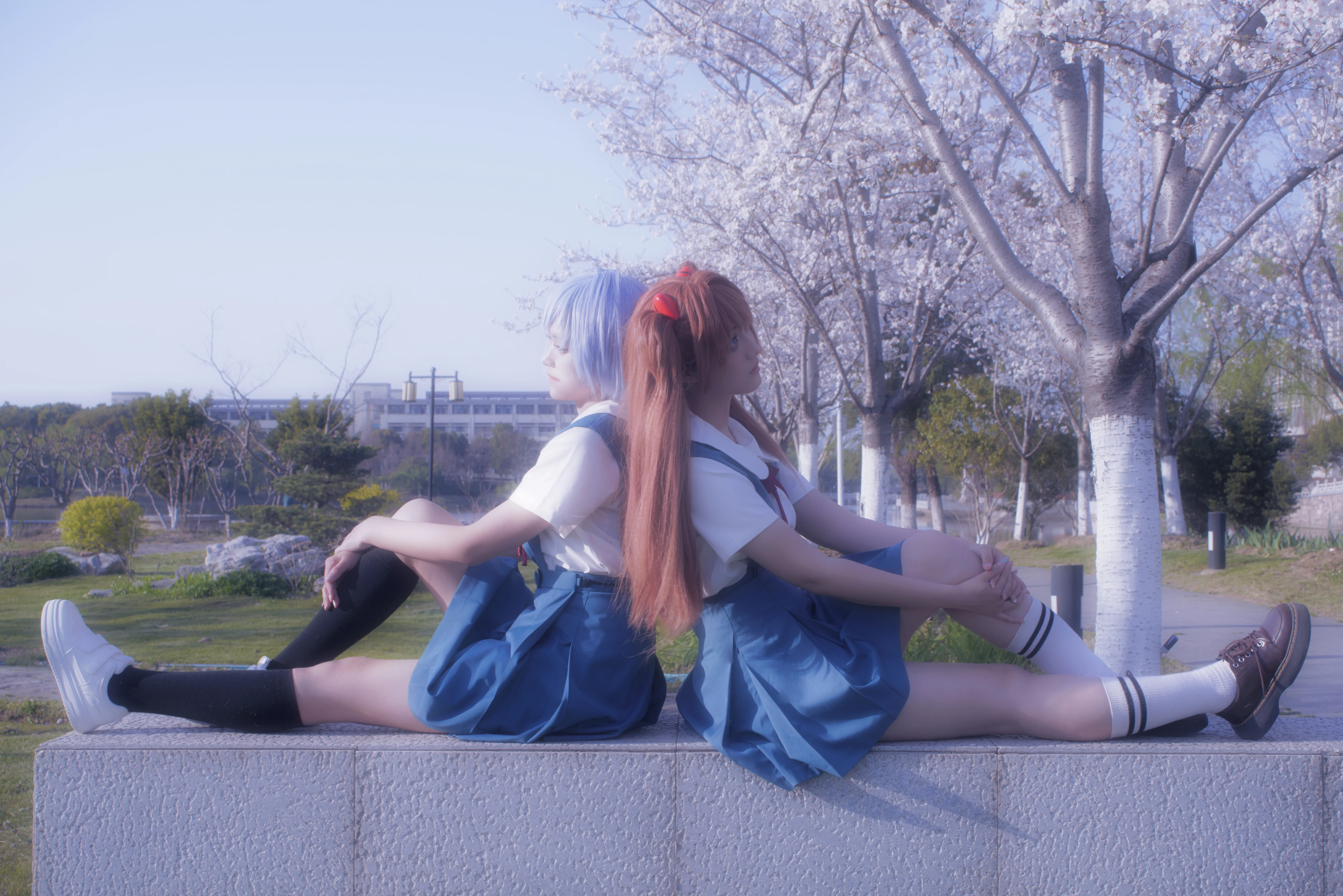 [Asuka Cosplay and Rei Ayanami Cosplay] Farewell, All of EVANGELION - Image 4