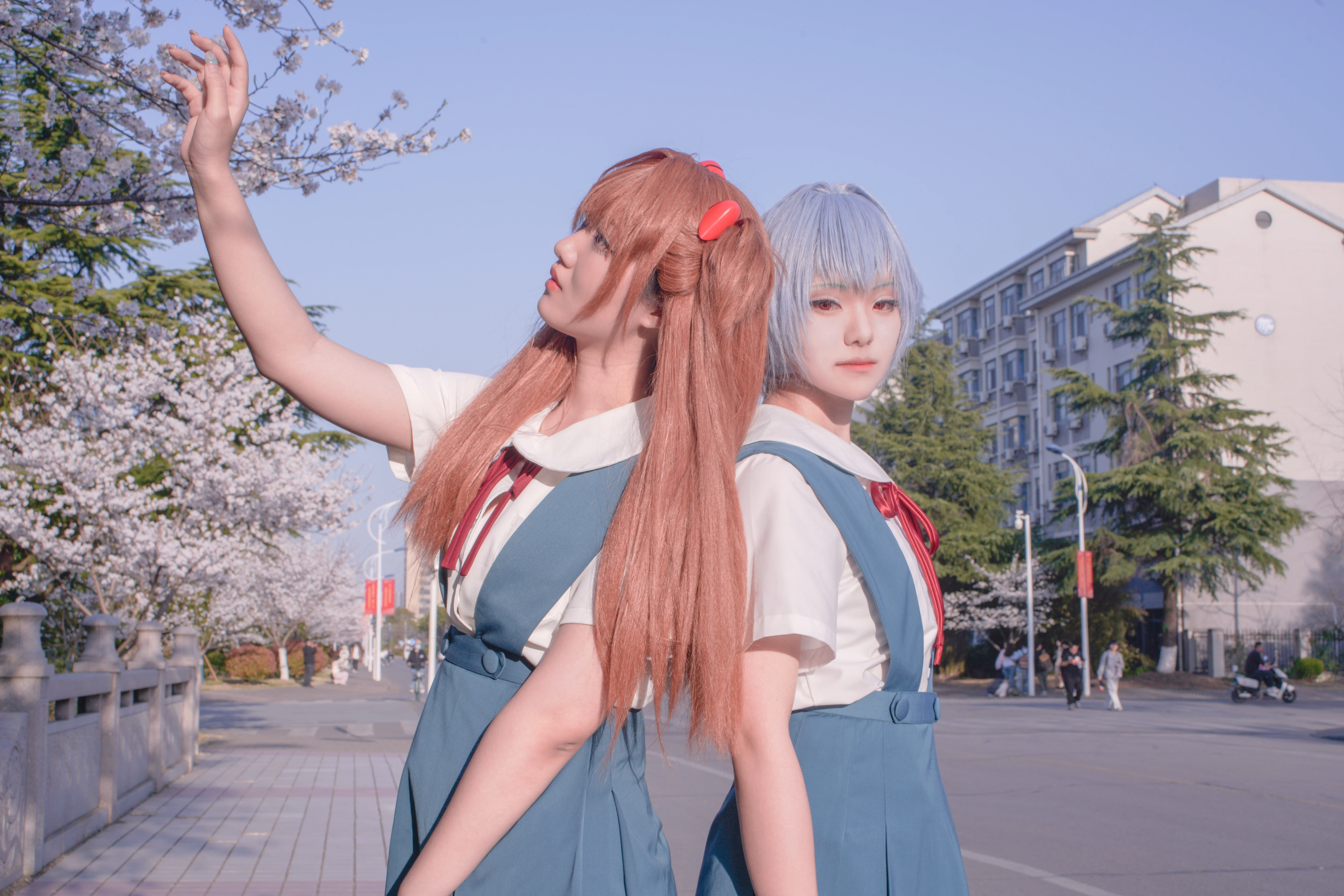[Asuka Cosplay and Rei Ayanami Cosplay] Farewell, All of EVANGELION - Image 6