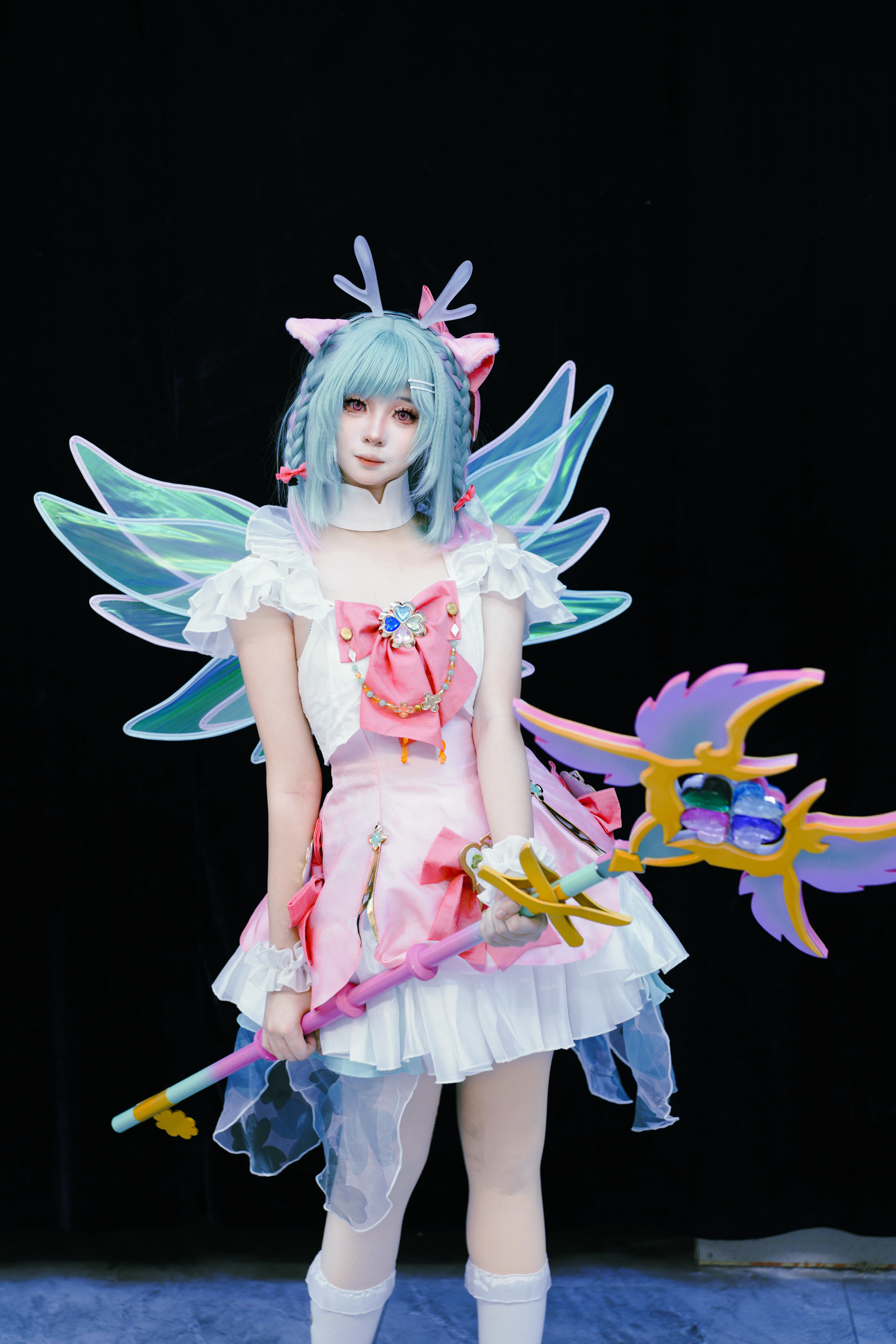 【瑤cos】光影與小鹿的完美邂逅，棚拍還原仙氣造型 - 第 3 張