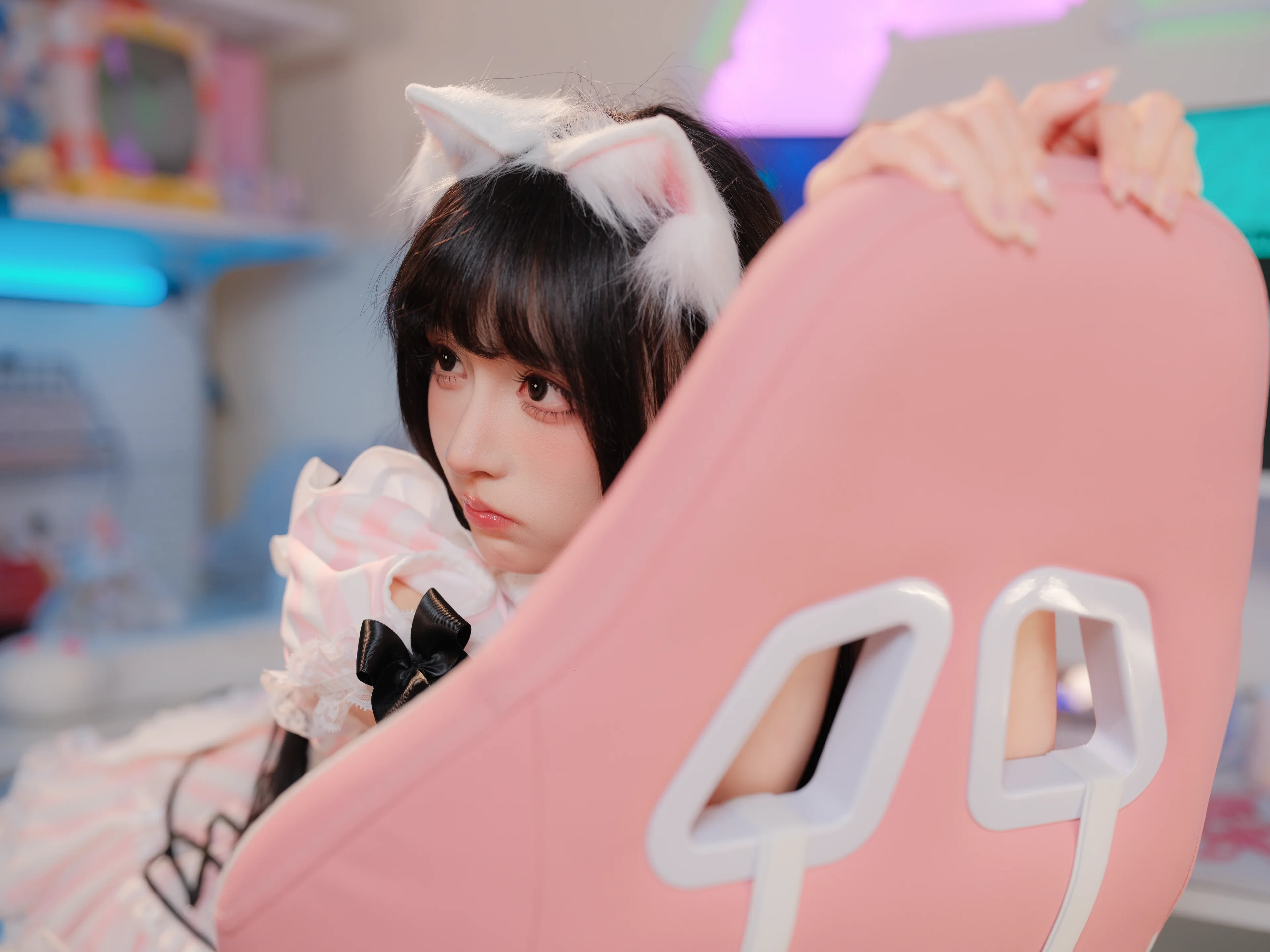 电竞椅上的猫系女仆装日常 - 第 8 张