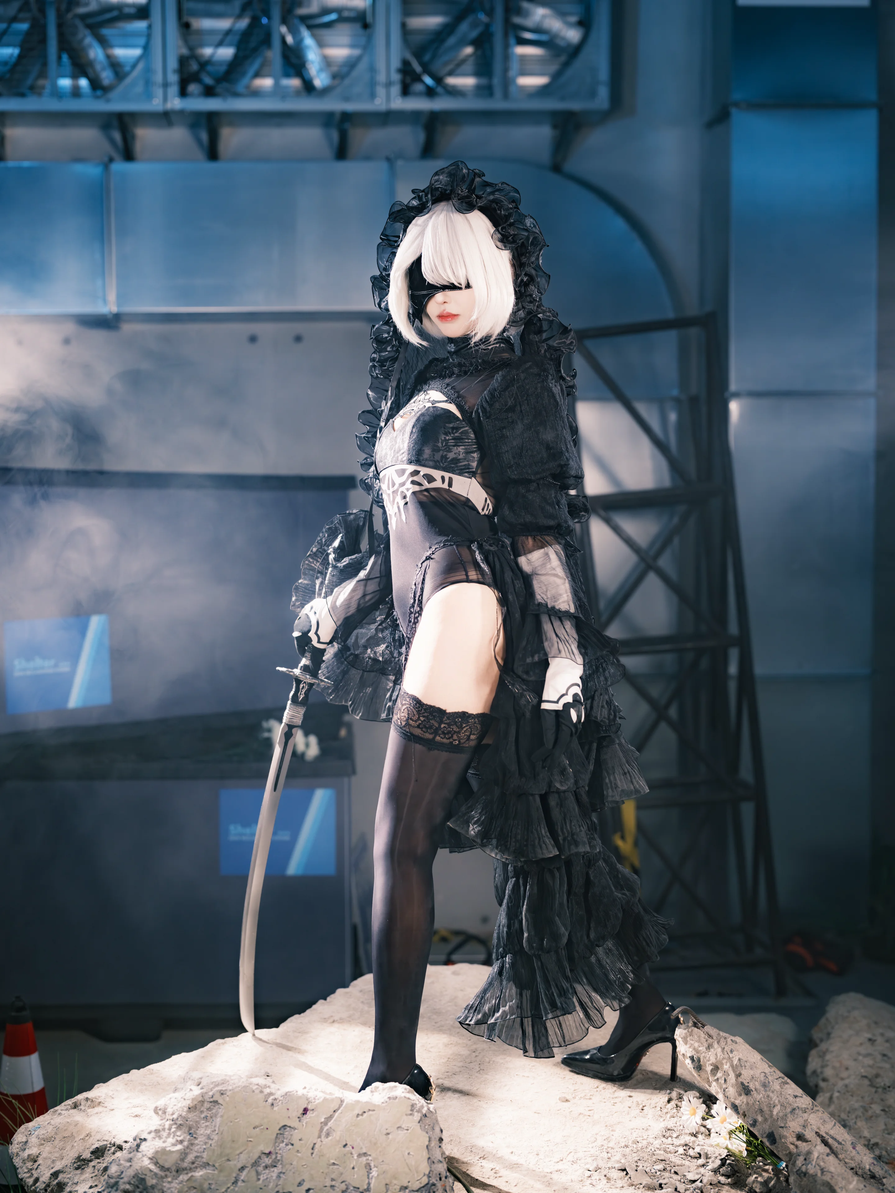 【2Bcos】尼尔机械纪元废土风格的造型如何炼成