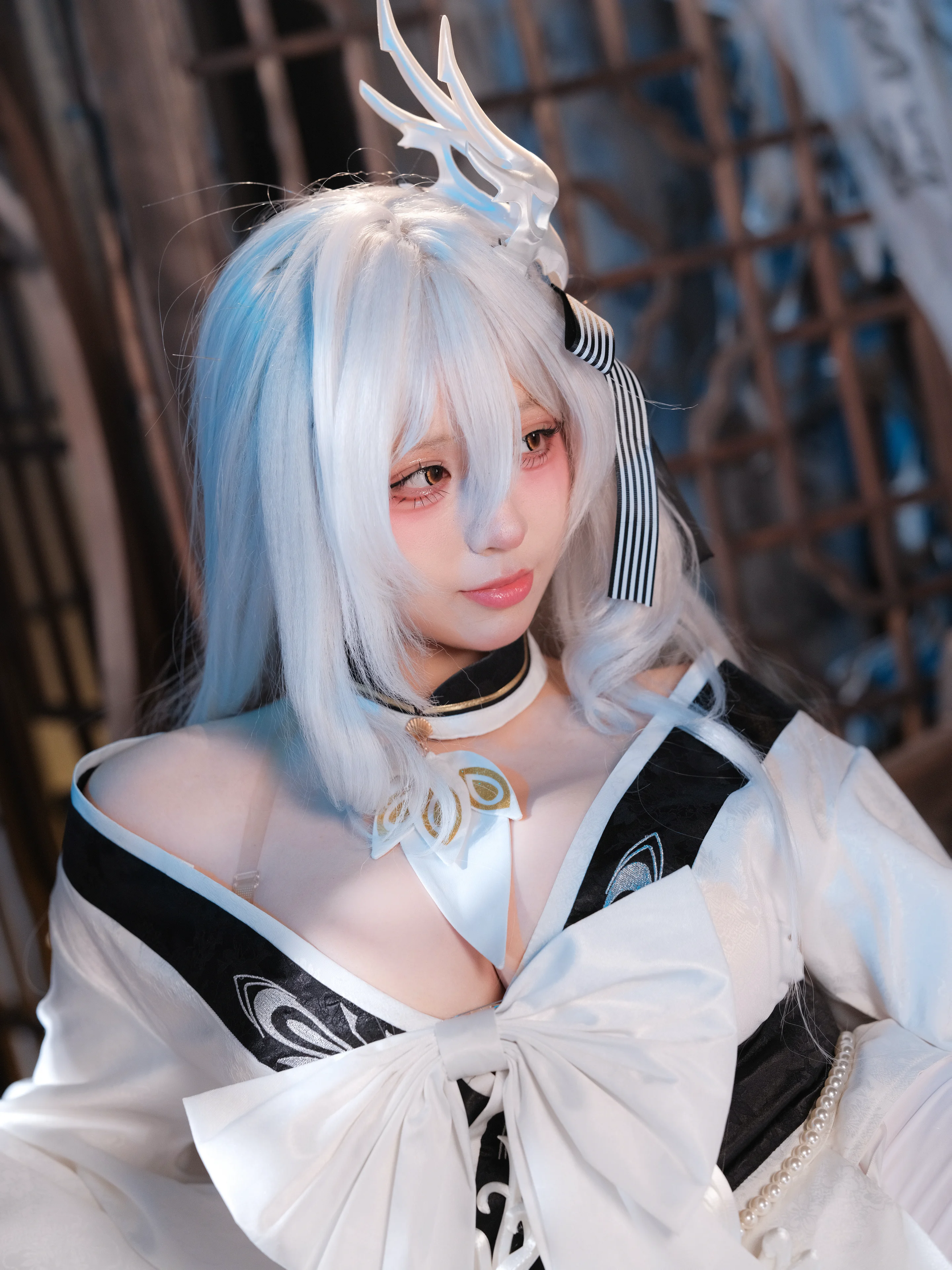 【白鳳cos】碧藍航線中的月下仙子，慵懶又清冷 - 第 7 張