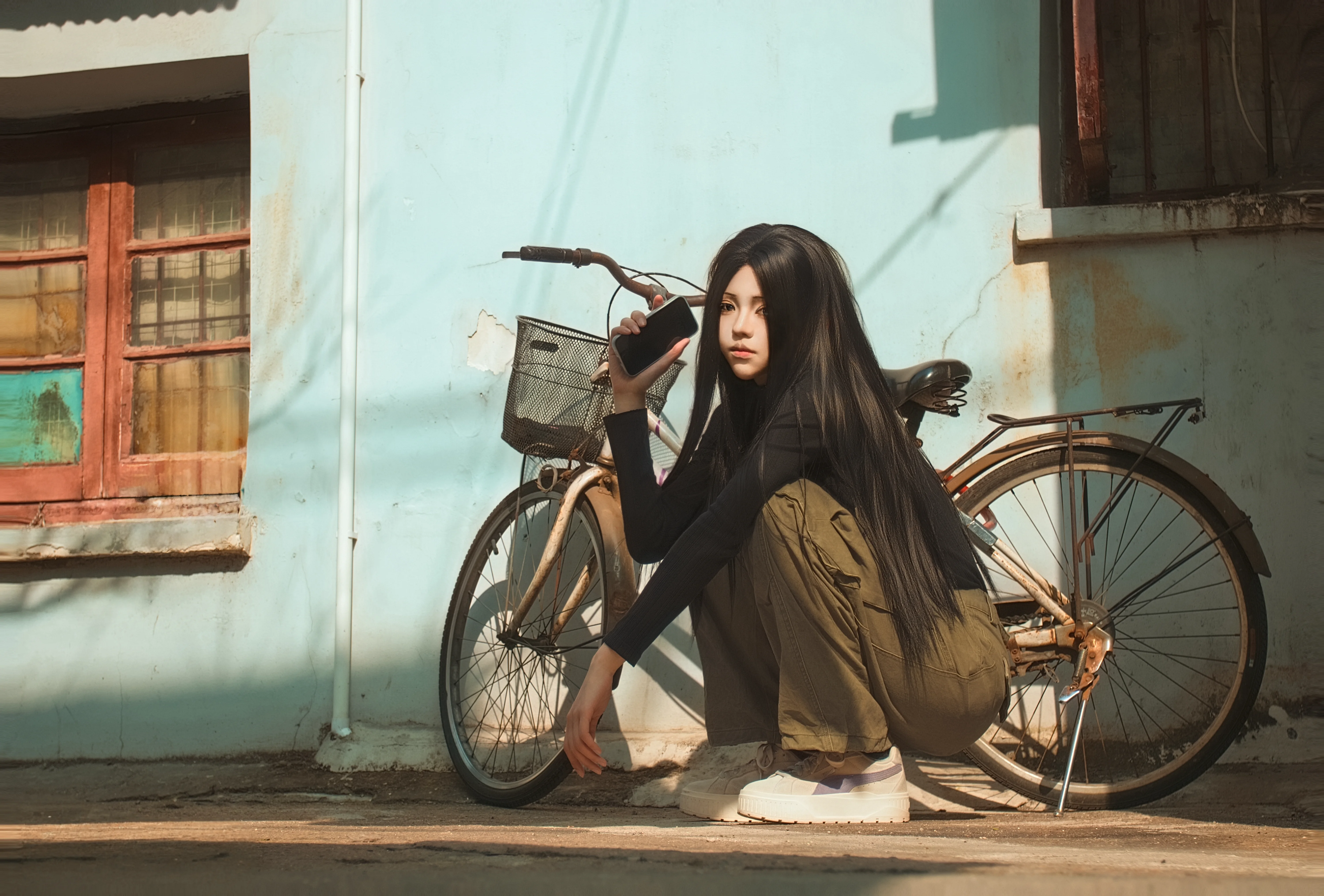 【冯宝宝cos】老街巷弄里的日常感与机灵劲 - 第 8 张