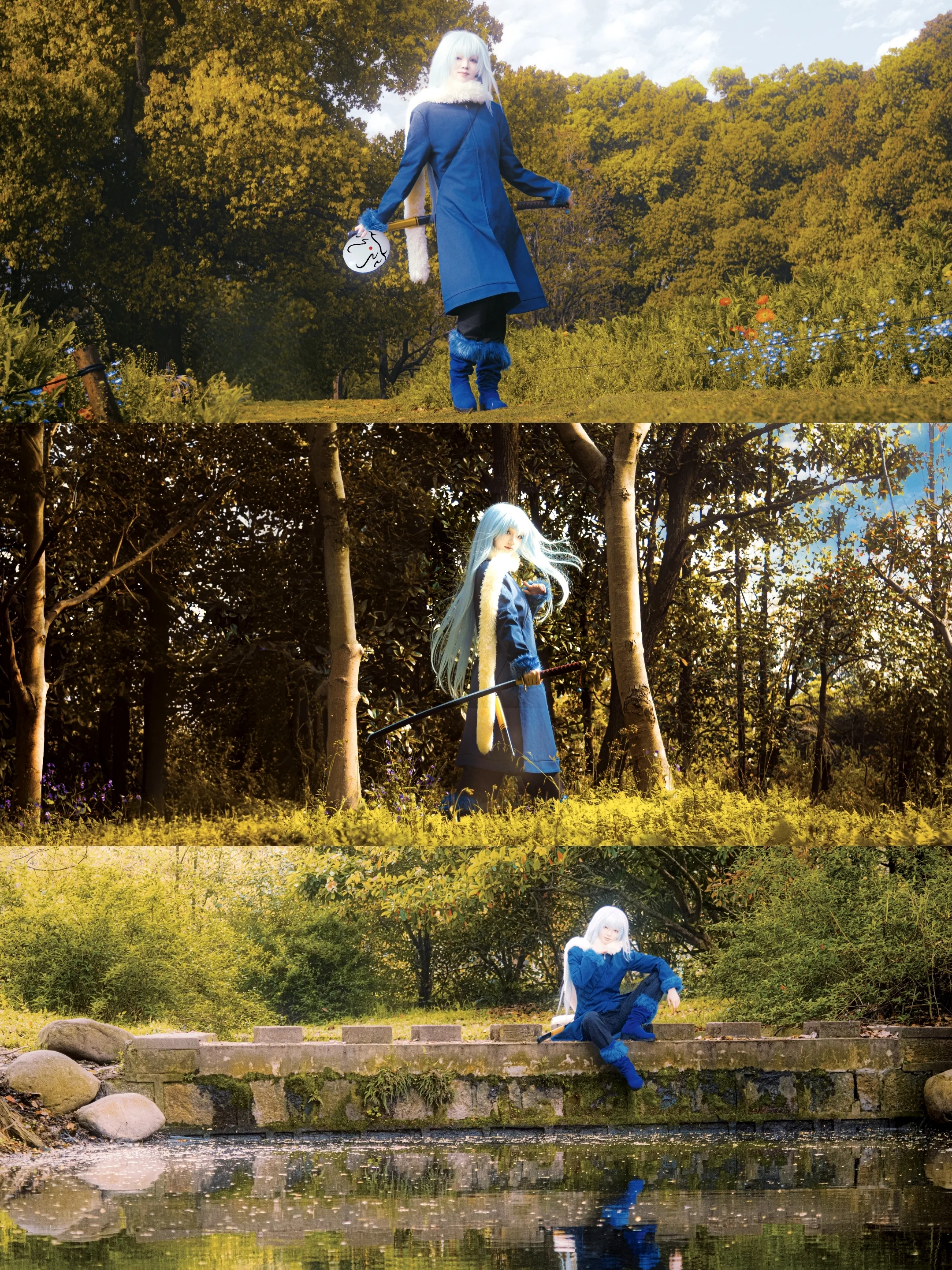 【利姆鲁cos】关于我转生变成史莱姆这档事，户外正片分享 - 第 1 张