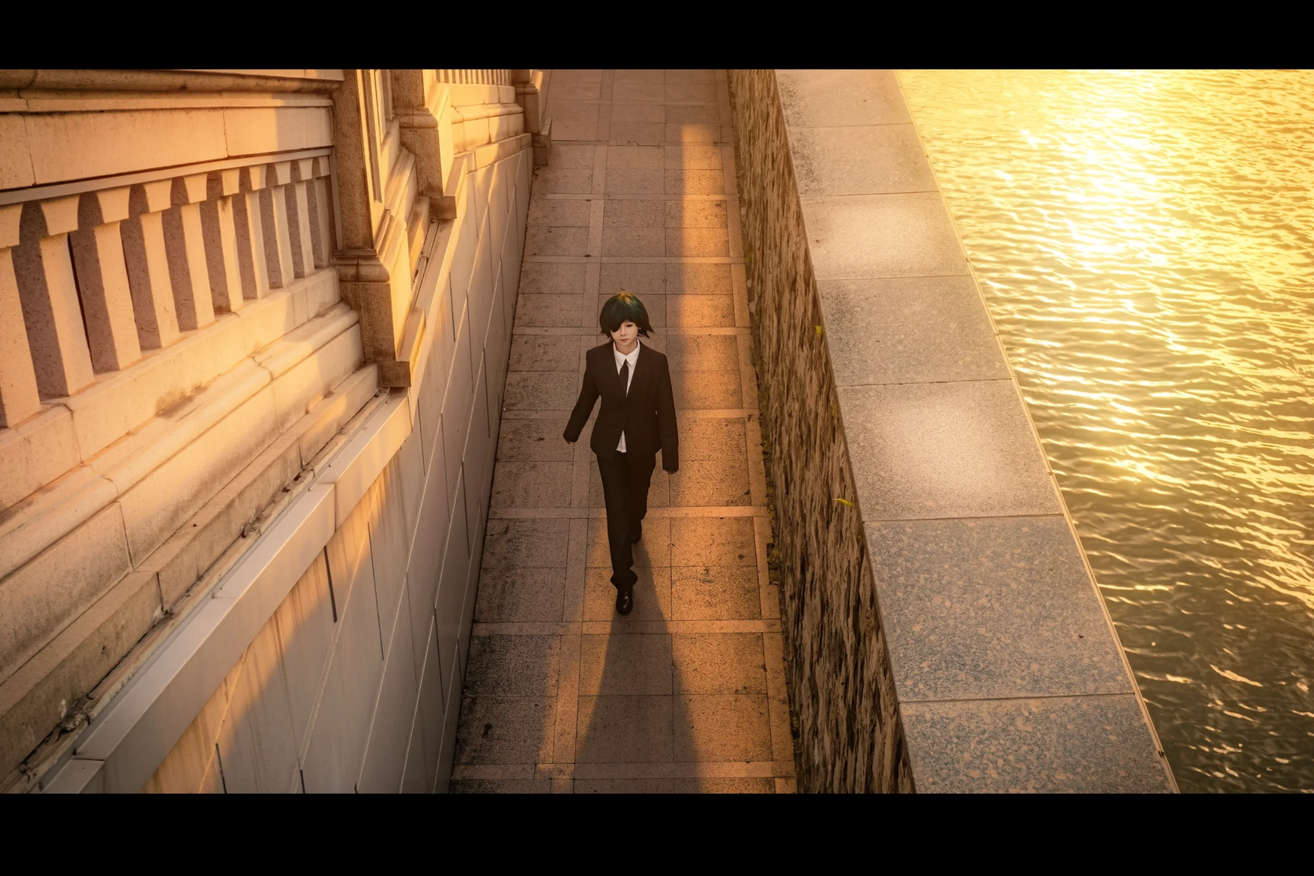 【姬野cos】电锯人街角黄昏与前行光影 - 第 3 张