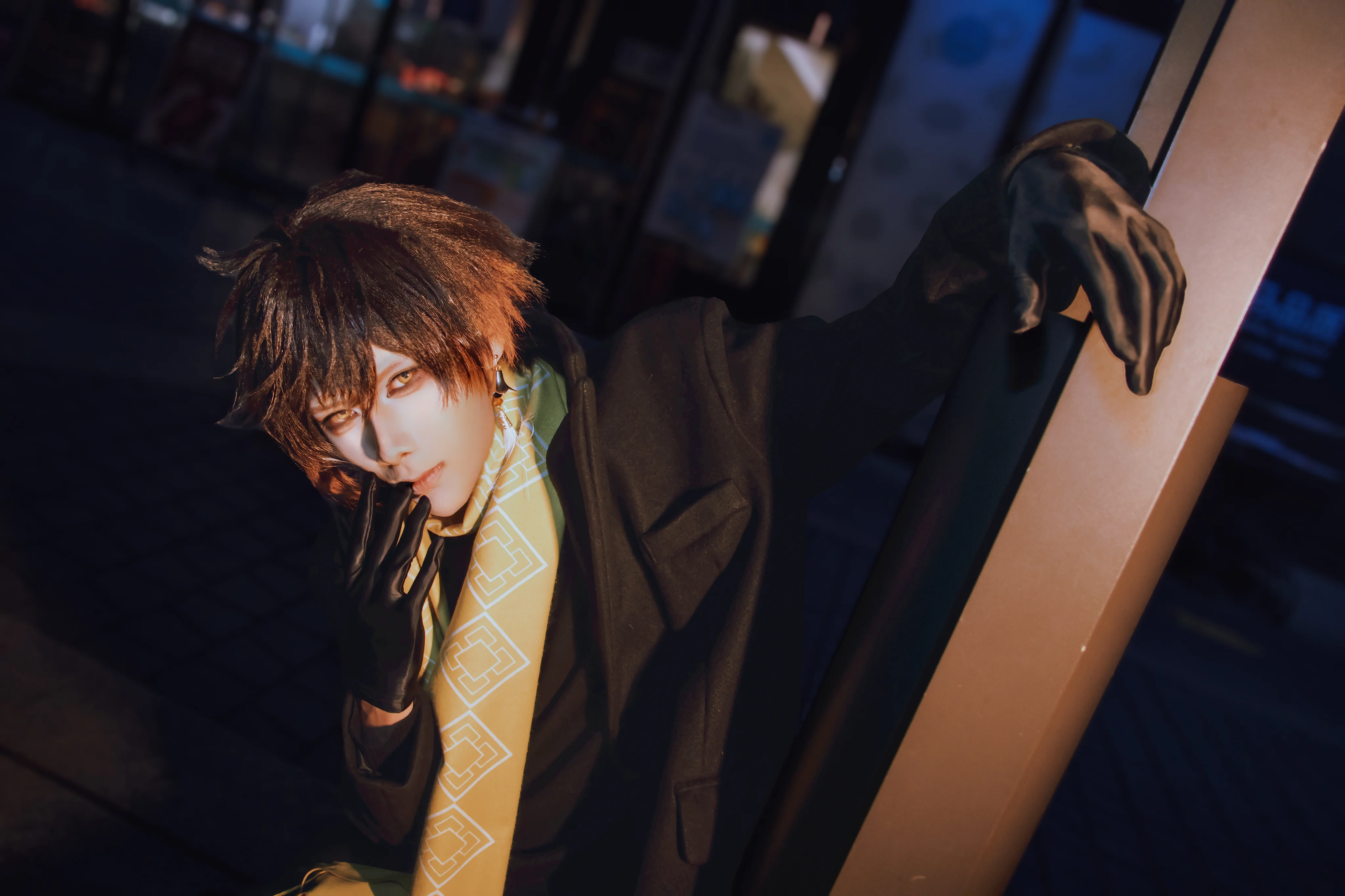【钟离cos】跨年夜半夜楼下吵架我们淡定拍片 - 第 6 张
