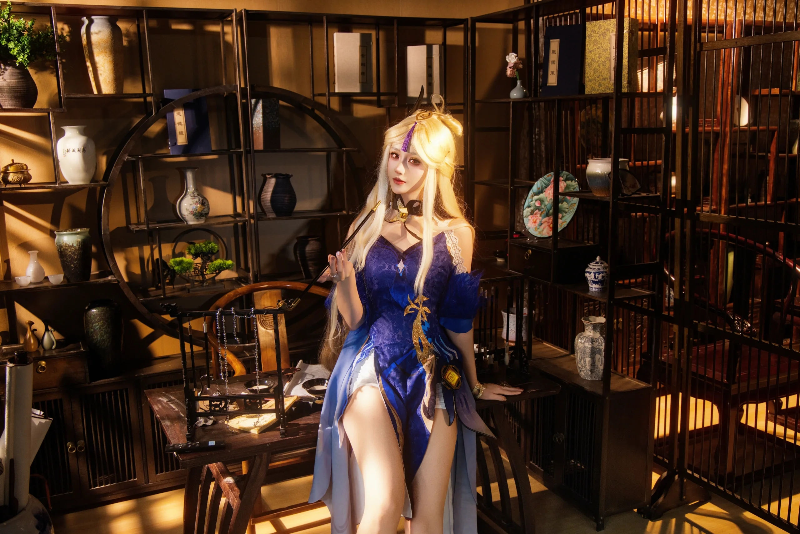 【凝光cos】璃月港的交易，从这支长烟斗开始 - 第 8 张