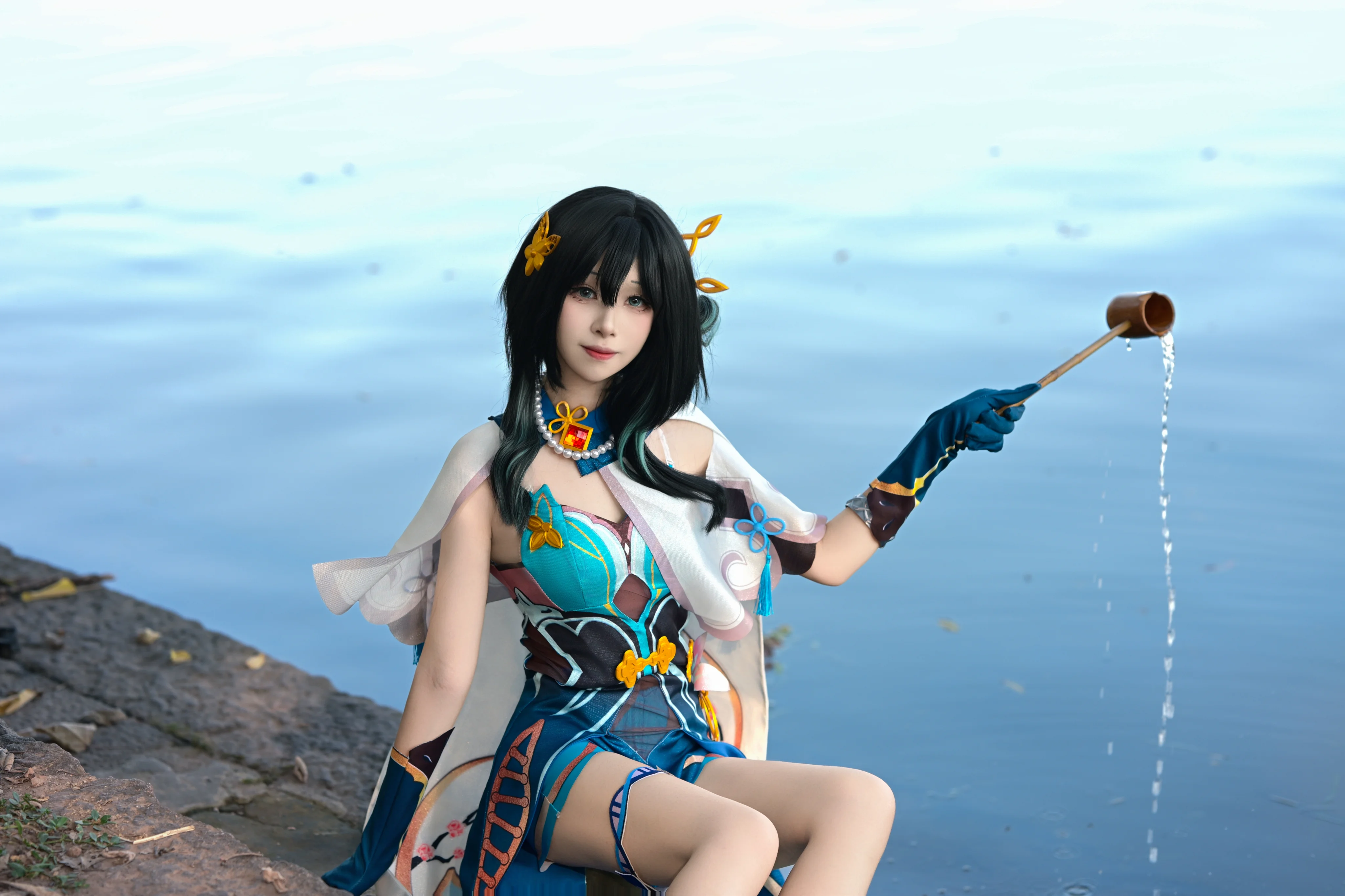 【阮梅cos】崩坏星穹铁道里的水畔留影 - 第 1 张
