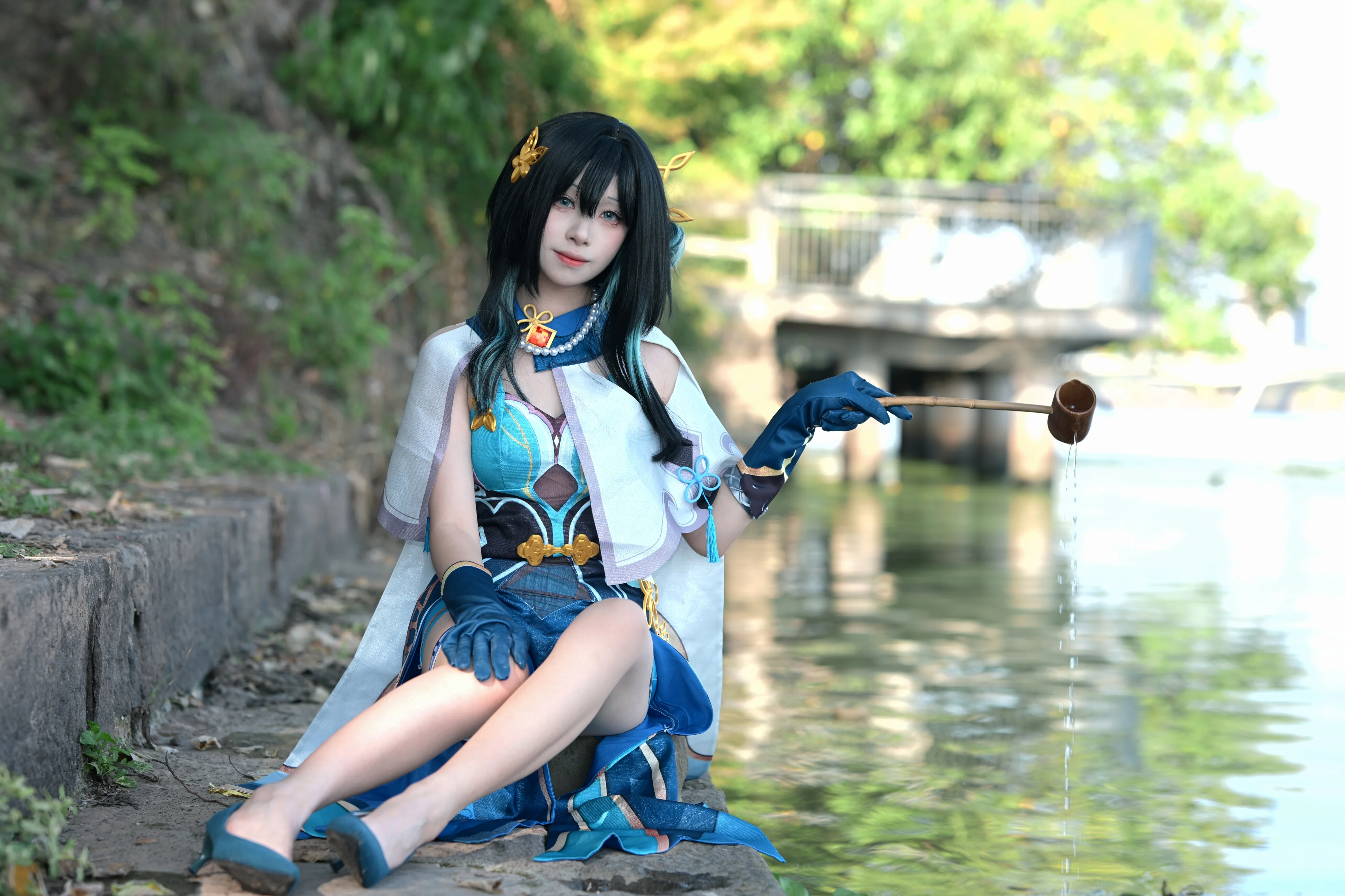 【阮梅cos】崩坏星穹铁道里的水畔留影 - 第 3 张