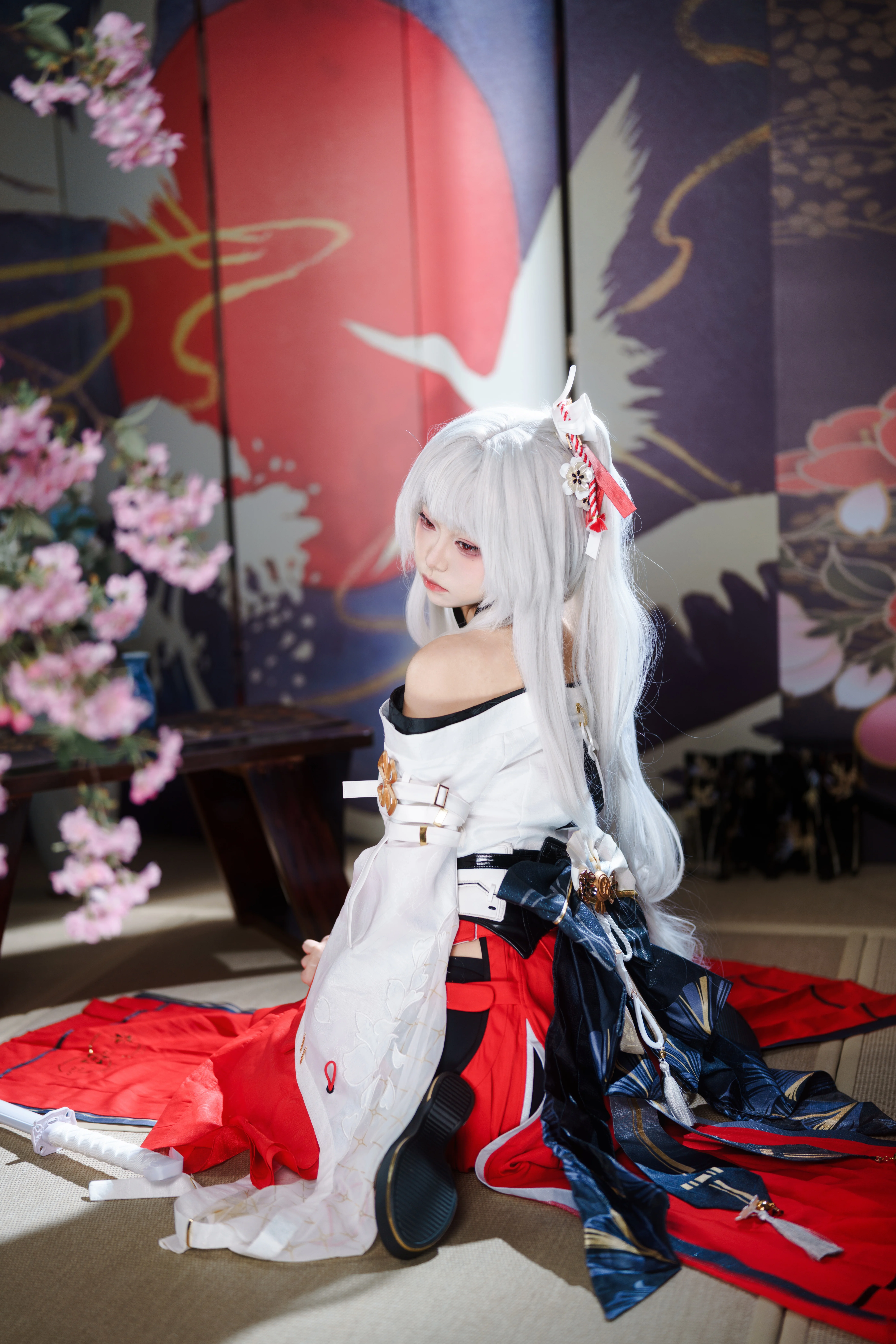 【绯雪cos】鸣潮和风白刃的拍摄实录 - 第 3 张