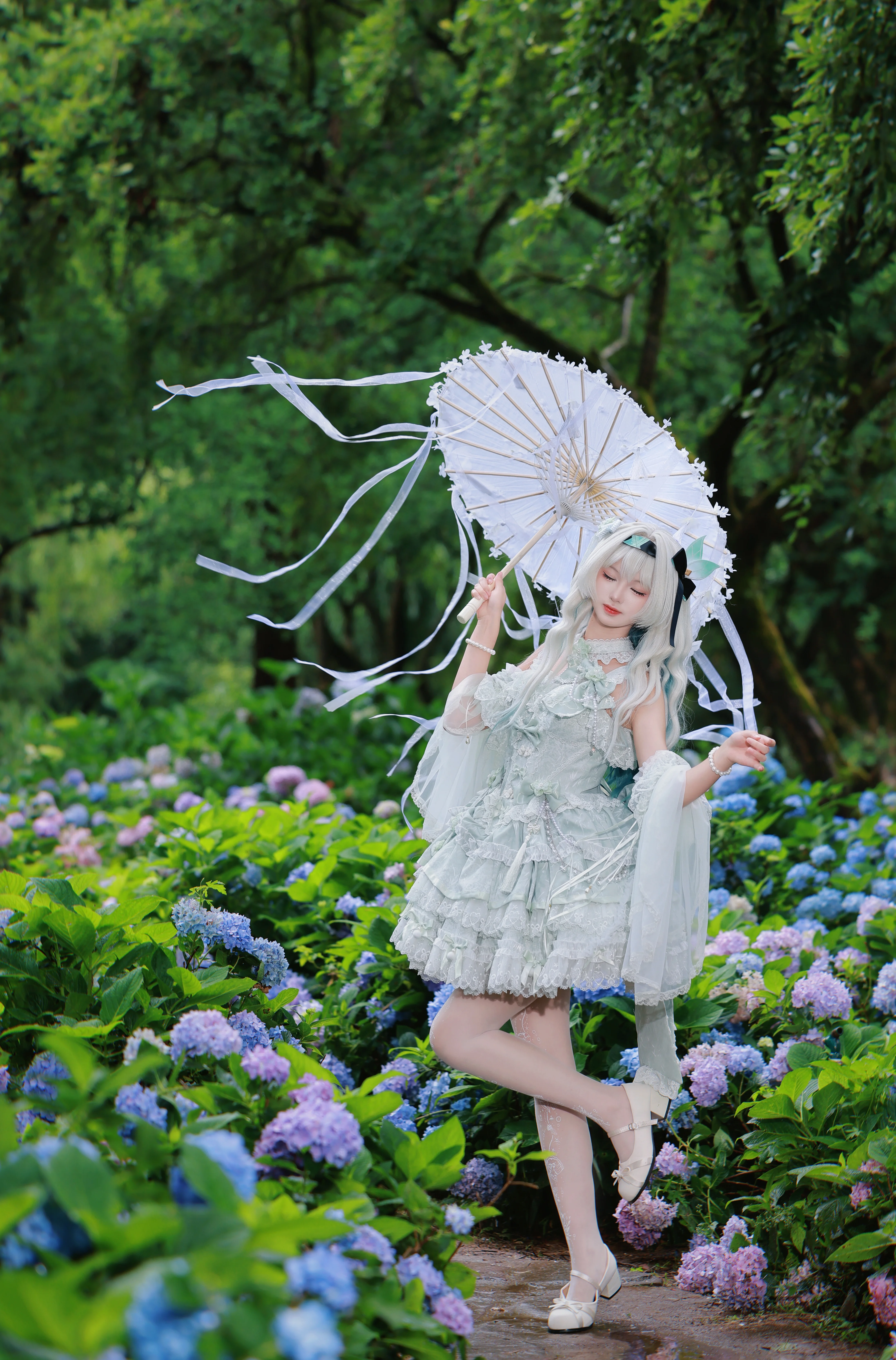 【流萤cos】崩坏星穹铁道里的雨季与伞