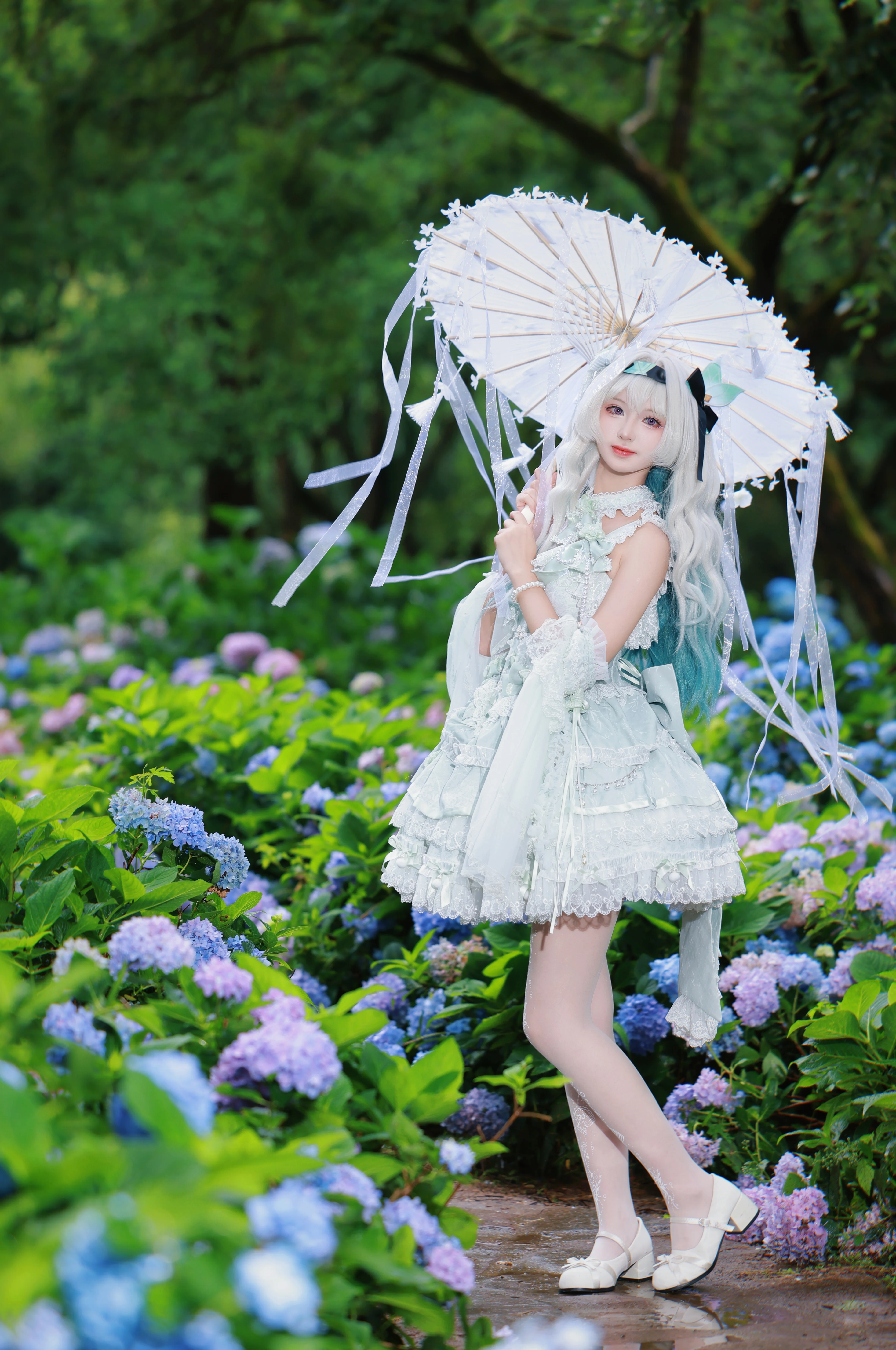 【流萤cos】崩坏星穹铁道里的雨季与伞 - 第 2 张