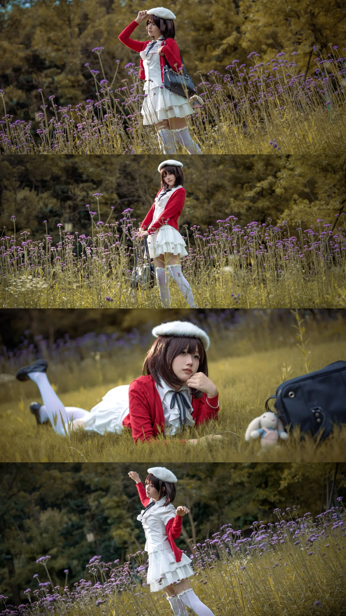 【加藤惠cos】路人女主的养成方法，那一抹红白相间的身影 - 第 1 张