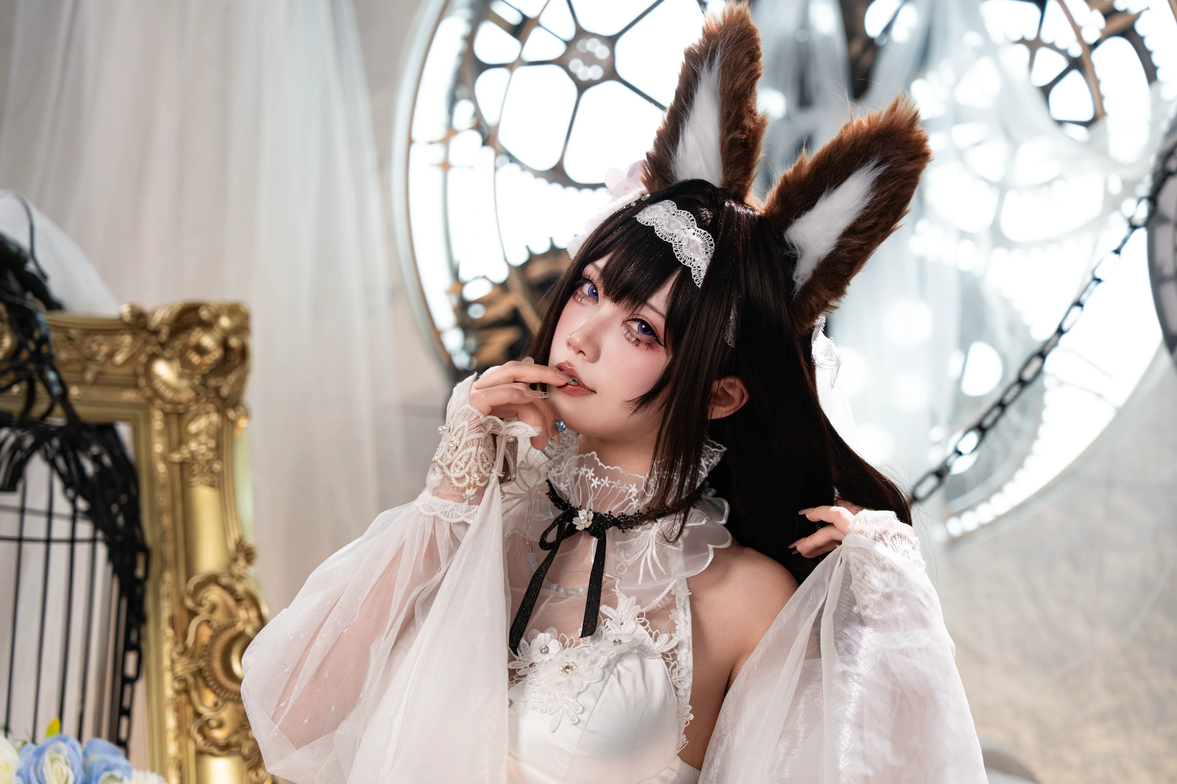 【碧藍航線天城cos】時鐘與白紗下的優雅演繹 - 第 7 張