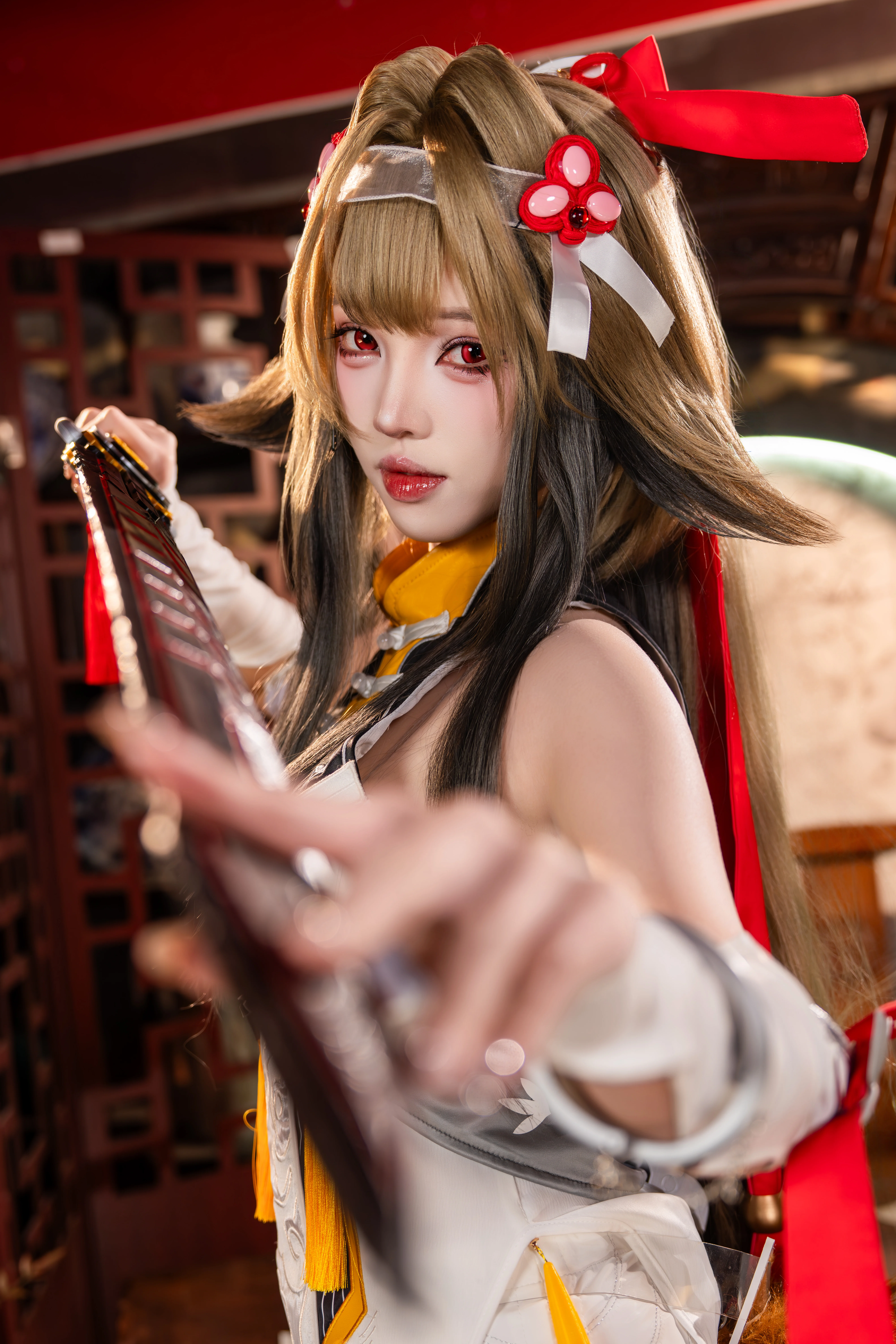 【葉瞬光 コスプレ】筆墨と重剣、新中華風の雰囲気漂う記録 - 3 枚目