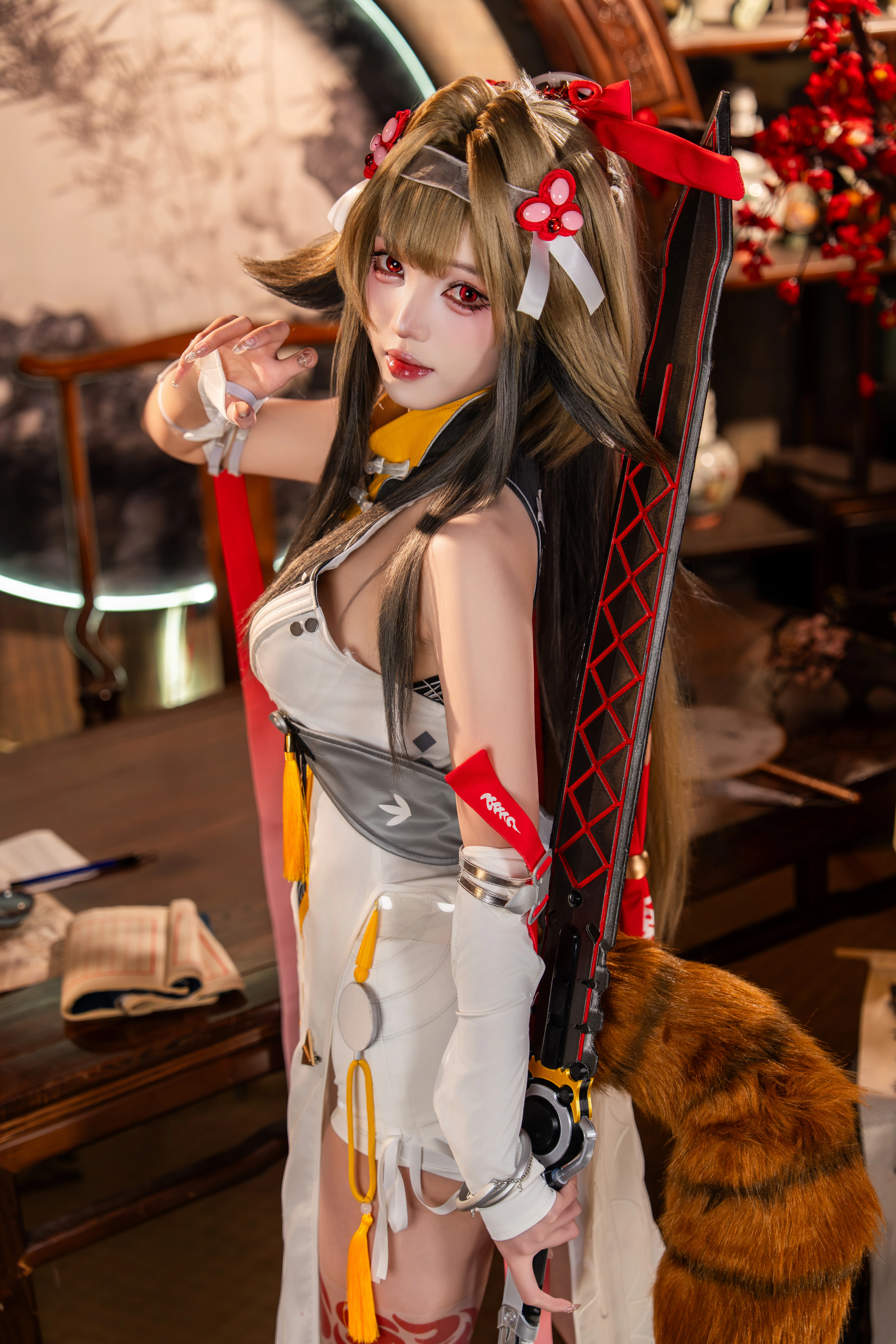 【葉瞬光 コスプレ】筆墨と重剣、新中華風の雰囲気漂う記録 - 4 枚目
