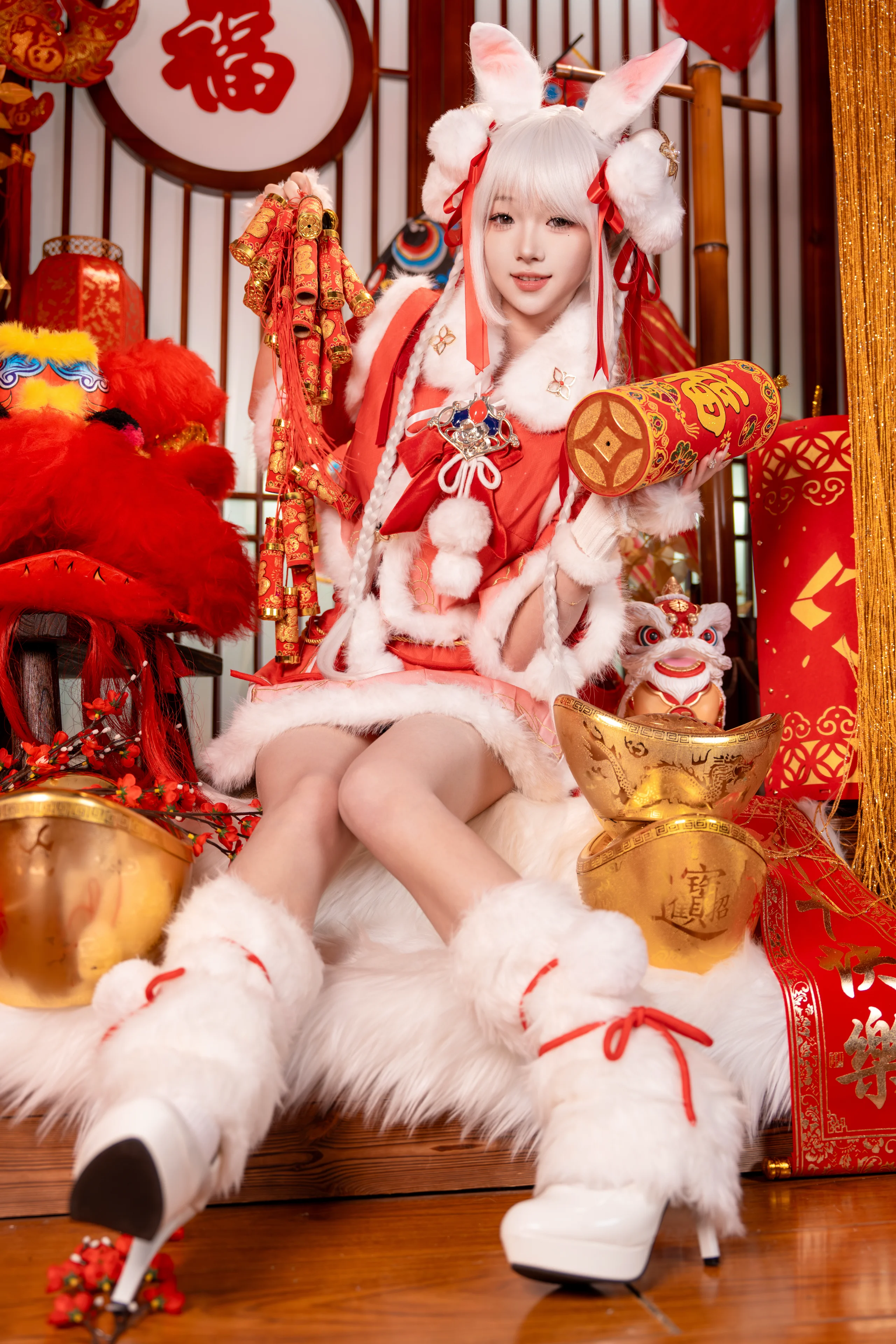 【胡桃cos】永劫无间马年贺岁，送福使者来拜年 - 第 4 张