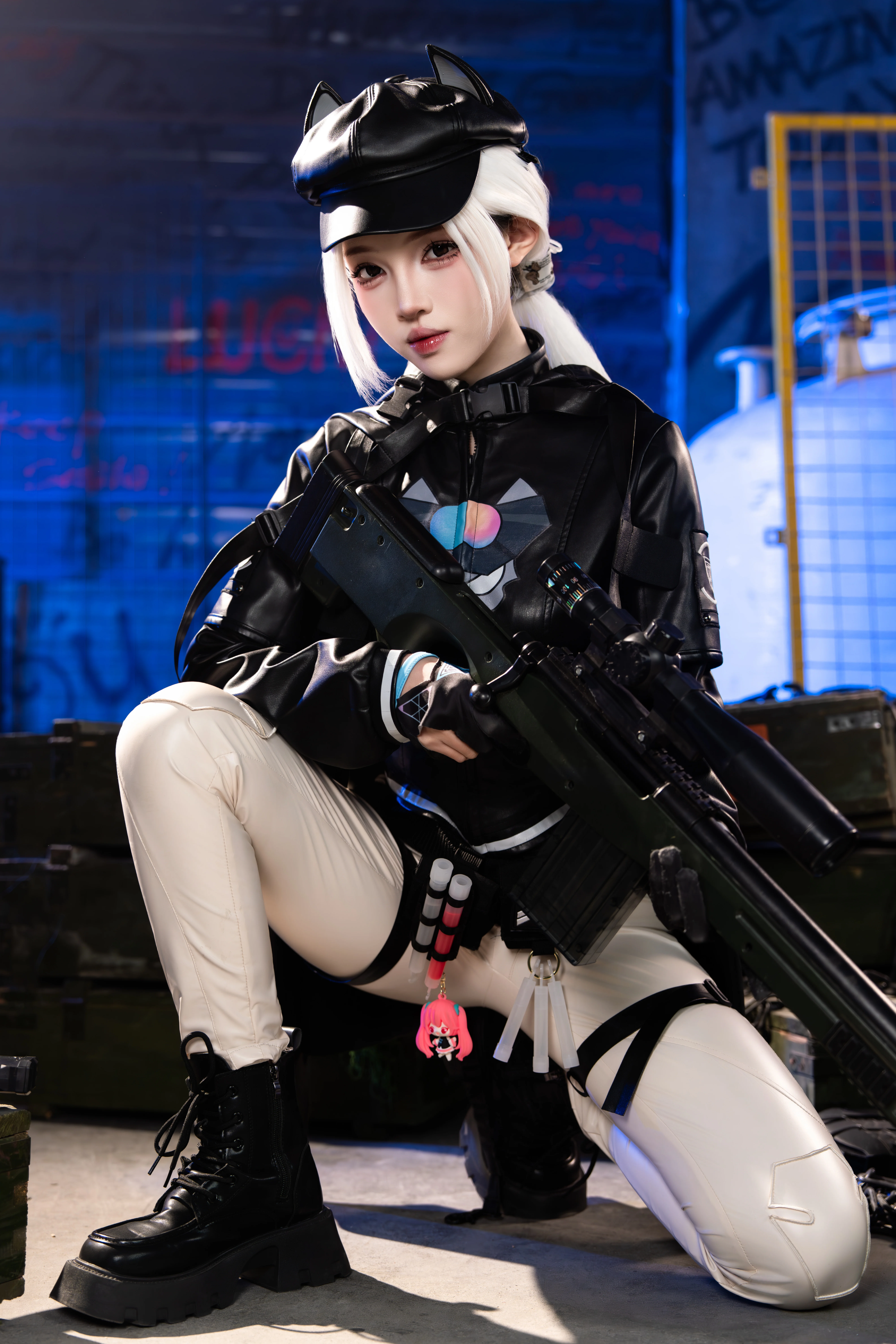 【デルタフォース ルナ コスプレ】デルタフォース作戦 タクティカルスタイルの女性兵士 撮影カット公开 - 2 枚目