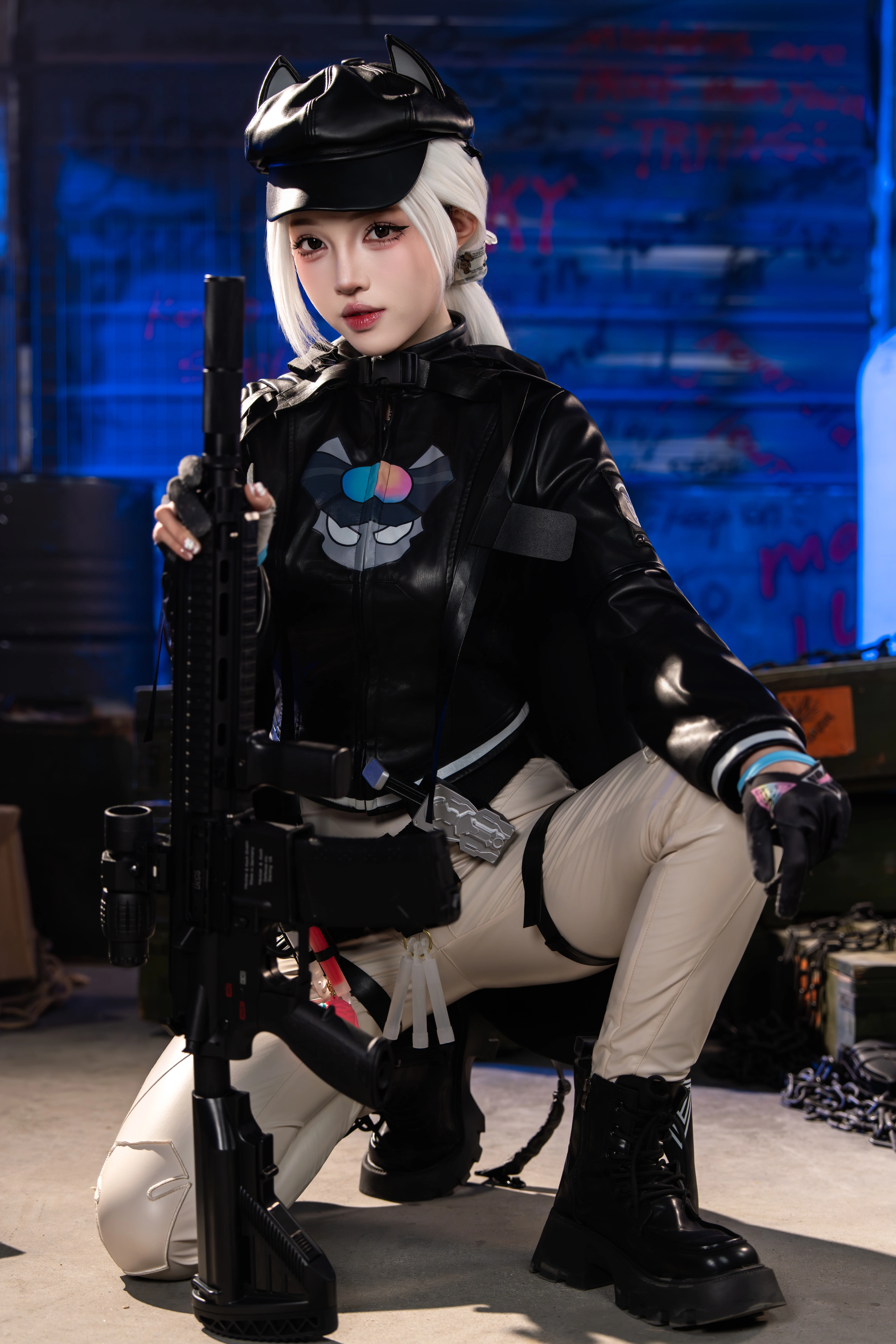 【デルタフォース ルナ コスプレ】デルタフォース作戦 タクティカルスタイルの女性兵士 撮影カット公开 - 5 枚目