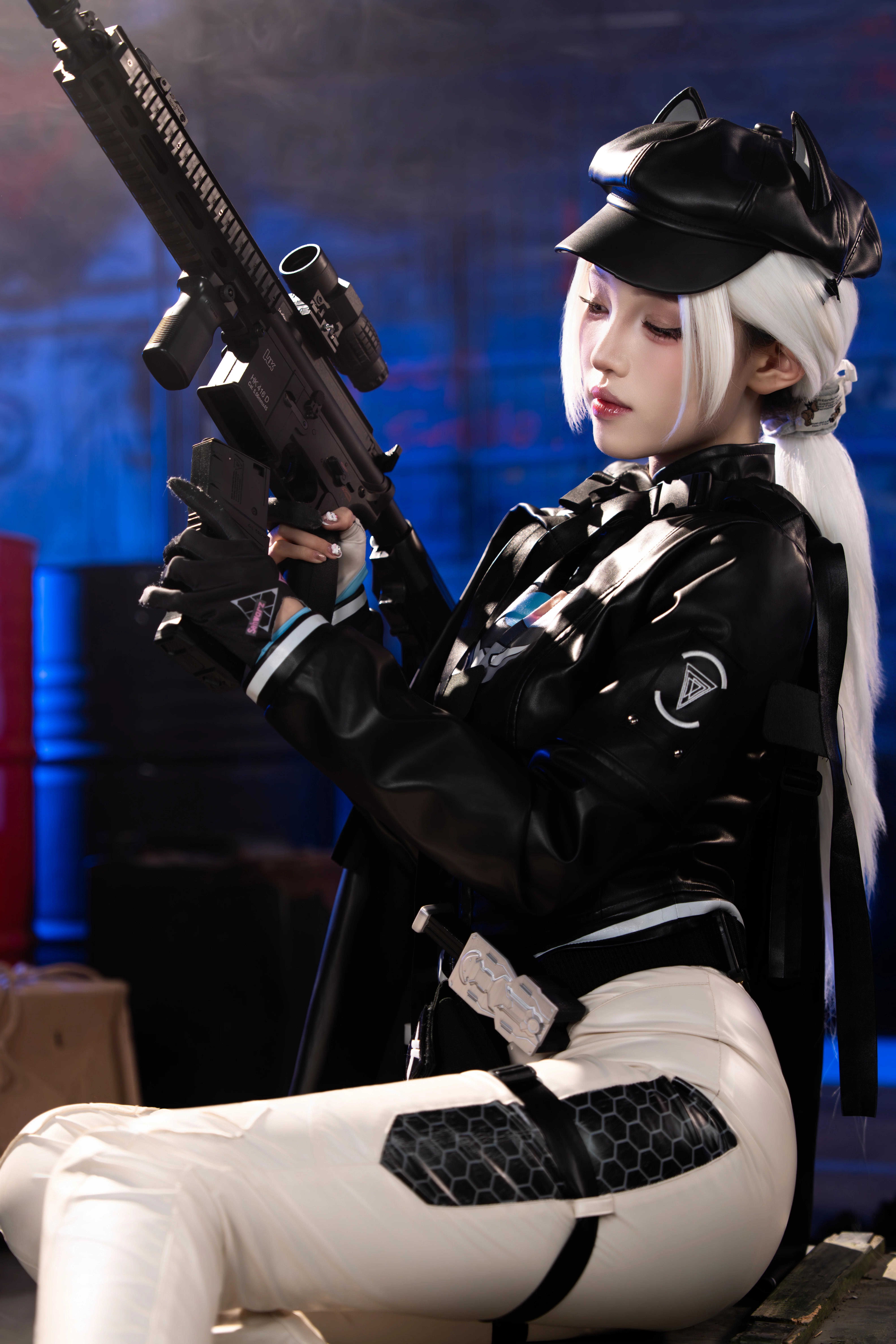 【デルタフォース ルナ コスプレ】デルタフォース作戦 タクティカルスタイルの女性兵士 撮影カット公开 - 7 枚目