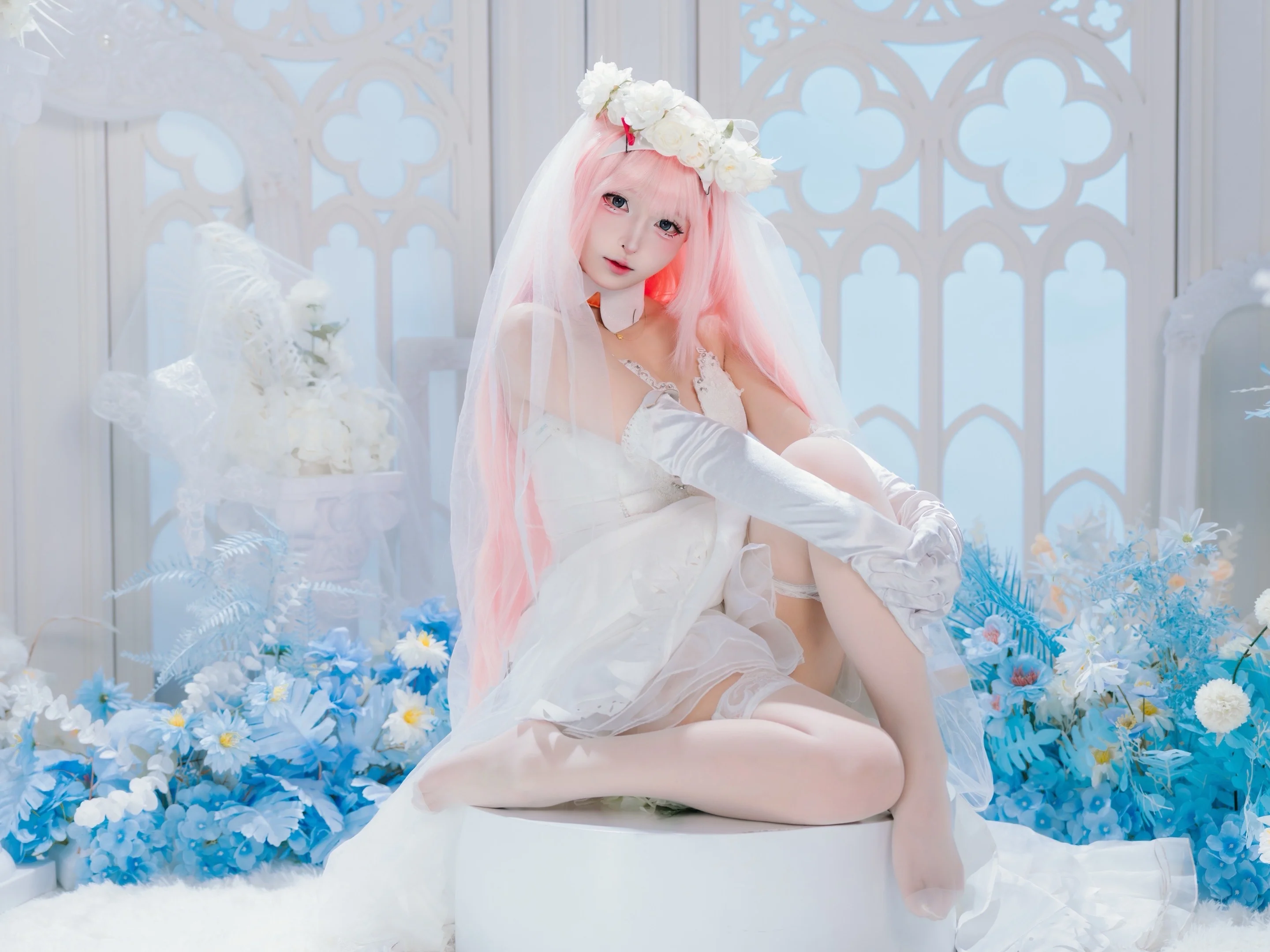 【02cos】DARLING該集合了 花嫁長槍正片 - 第 3 張