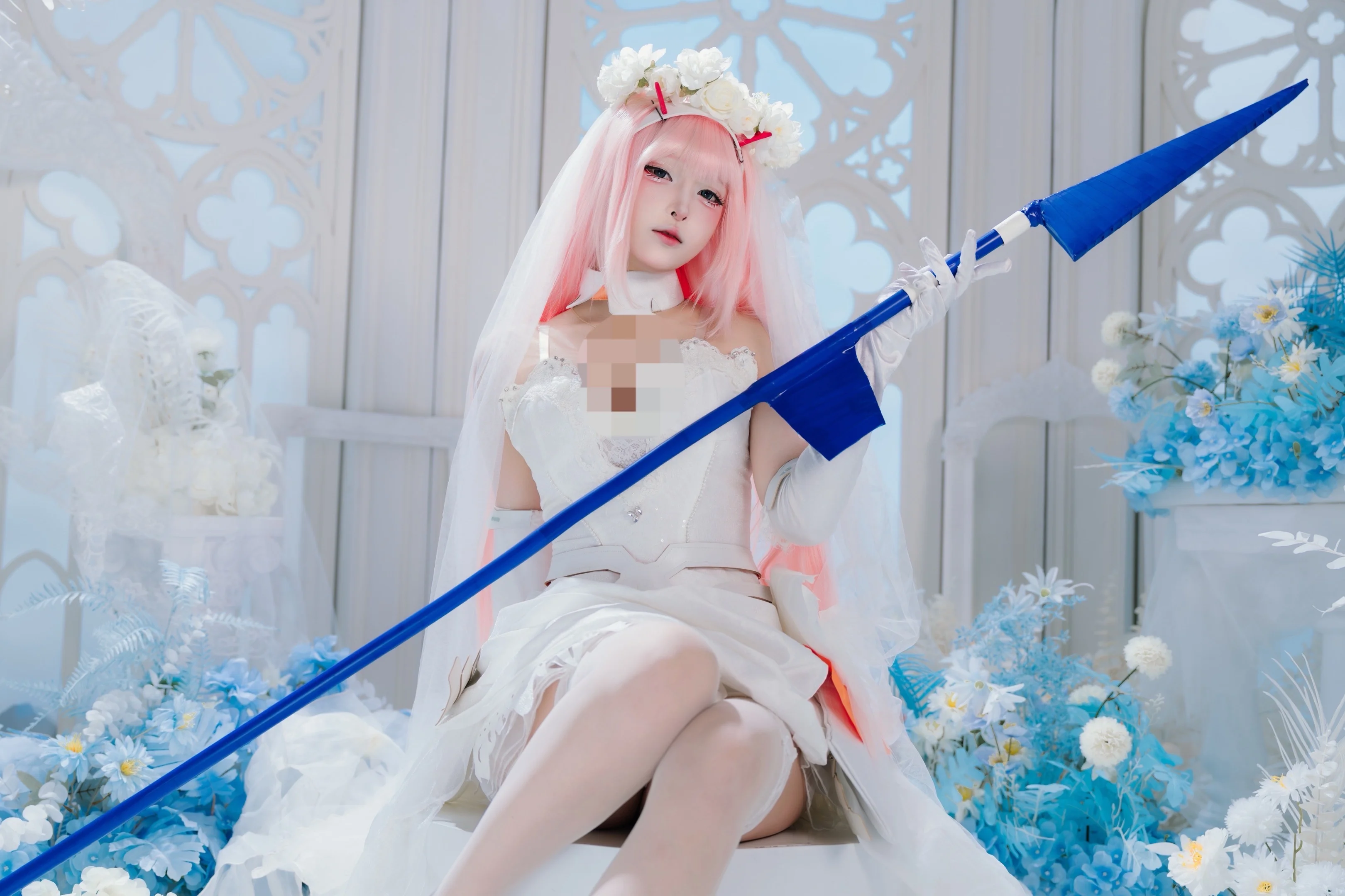 【02cos】DARLING該集合了 花嫁長槍正片 - 第 5 張