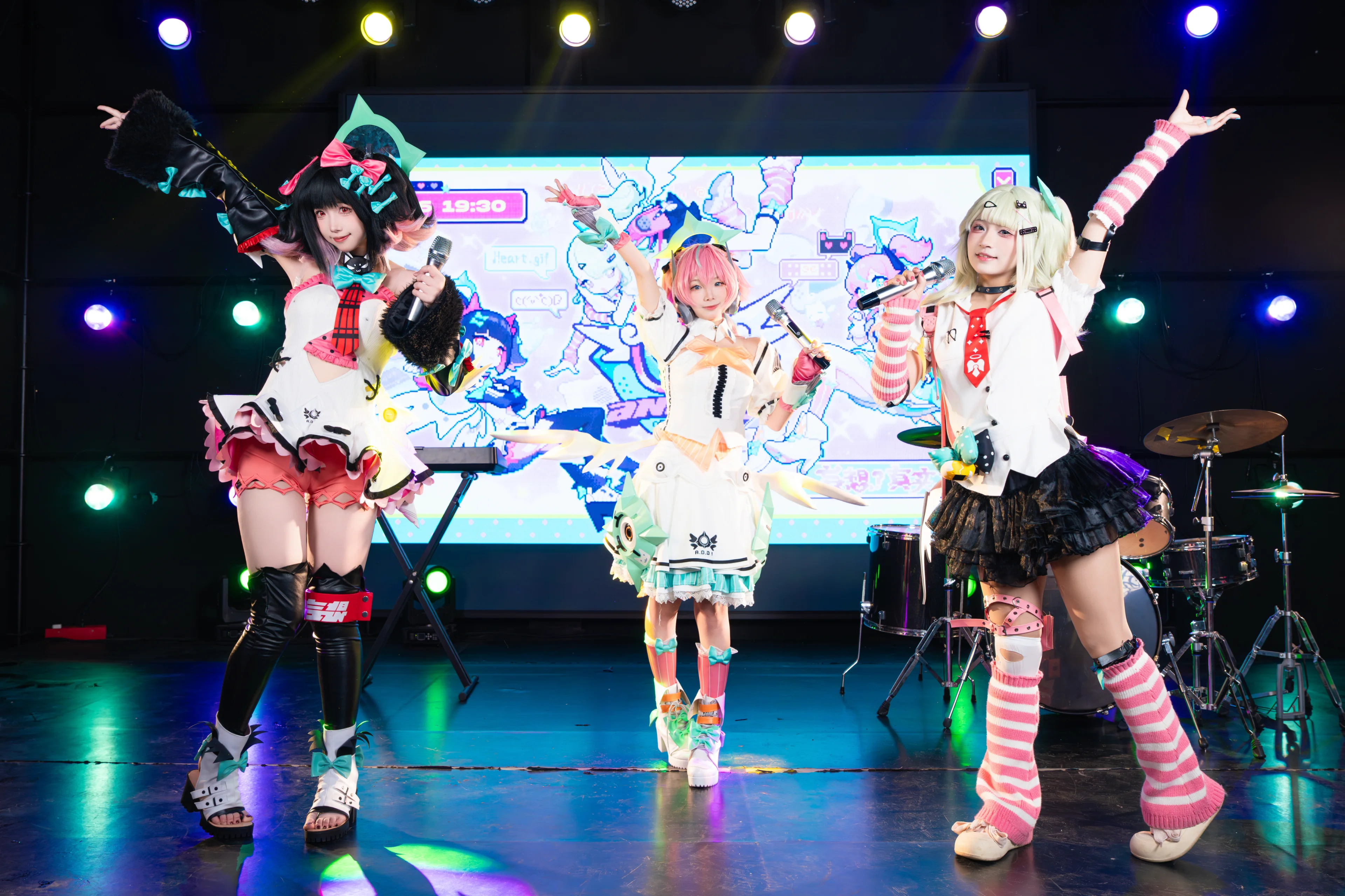 【南宮羽cos】絕區零妄想天使樂隊舞臺實錄 - 第 2 張