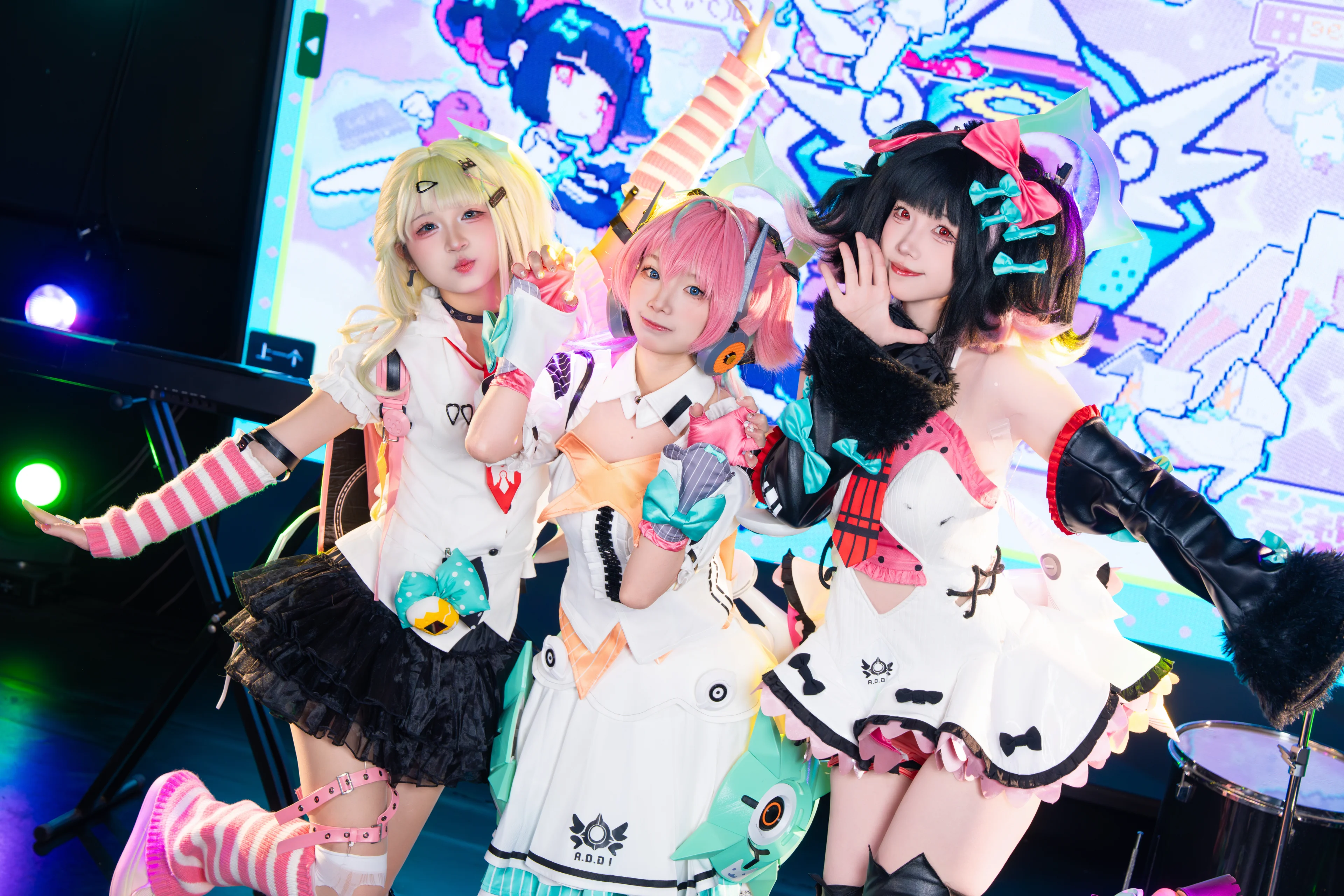 【南宮羽cos】絕區零妄想天使樂隊舞臺實錄 - 第 3 張