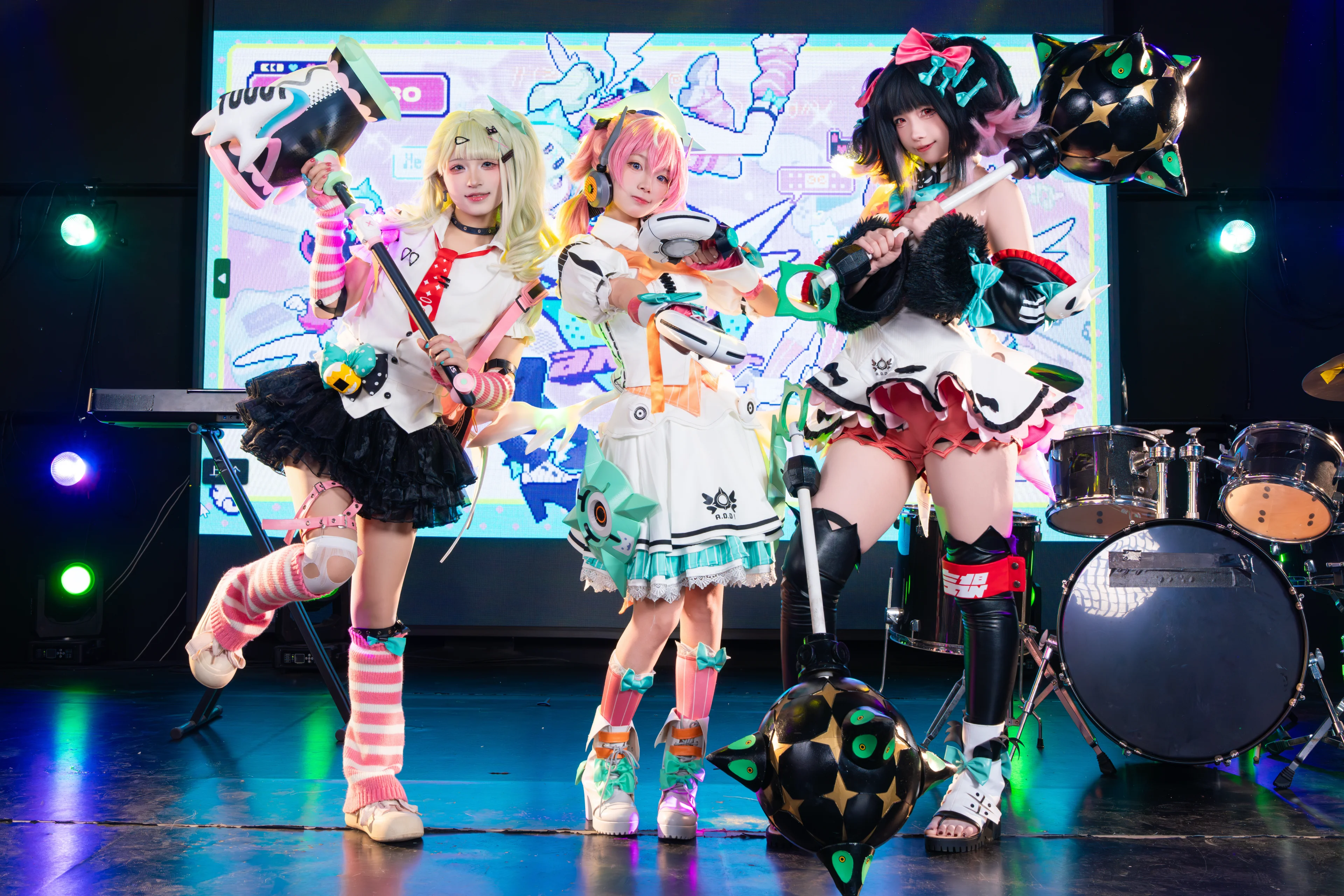 【南宮羽cos】絕區零妄想天使樂隊舞臺實錄 - 第 4 張