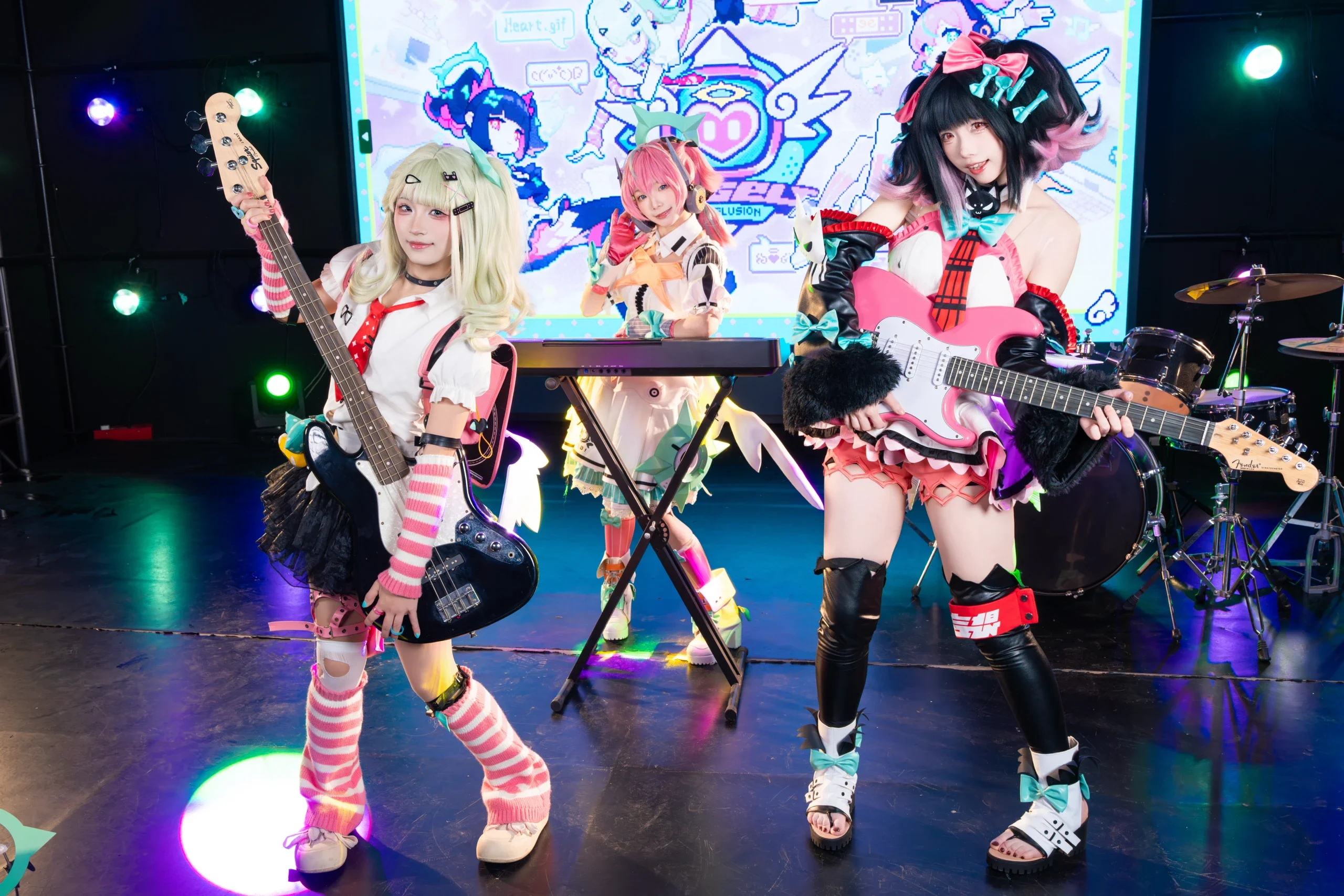 【南宮羽cos】絕區零妄想天使樂隊舞臺實錄 - 第 5 張