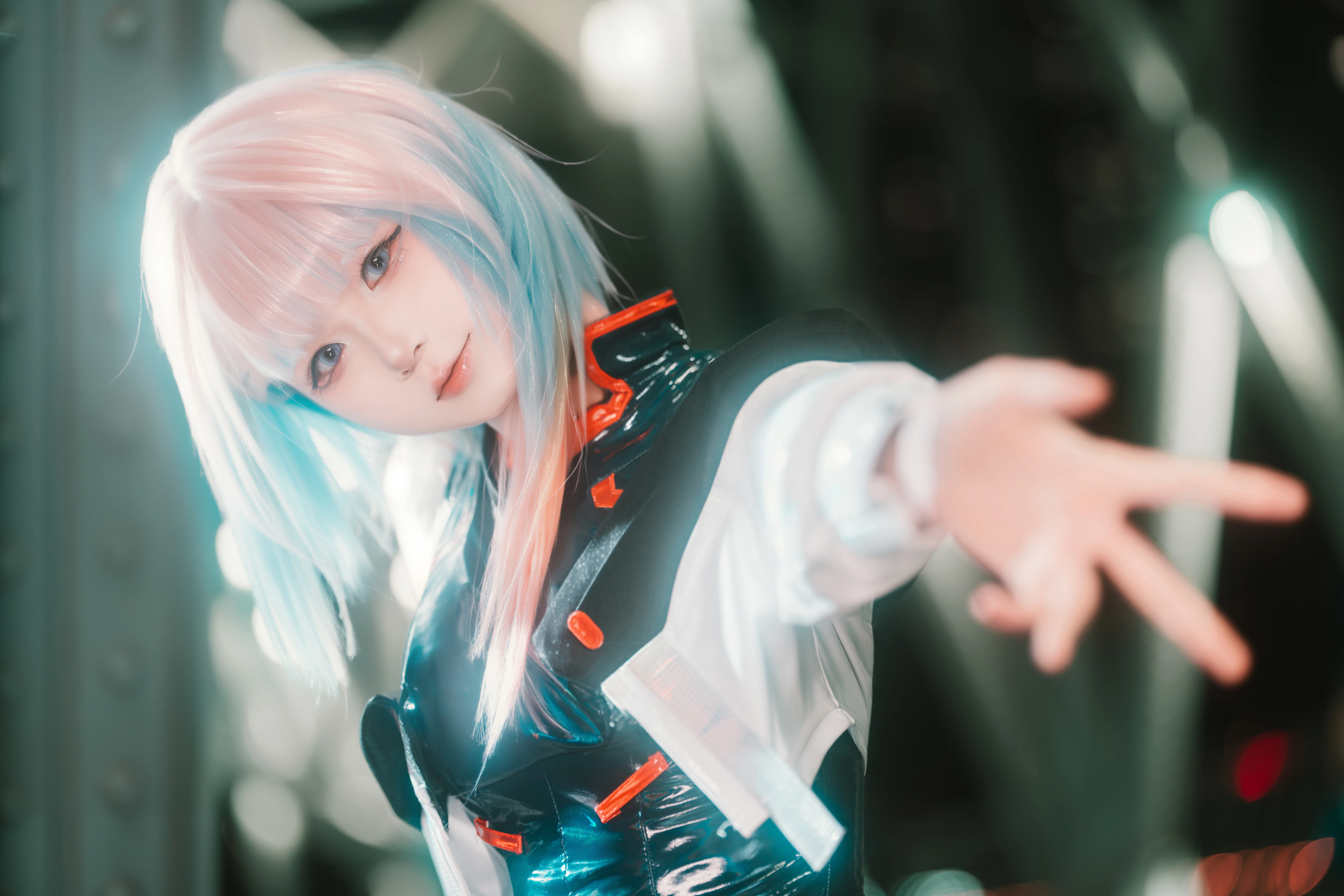 【露西cos】深夜金属与霓虹交织的赛博城 - 第 4 张