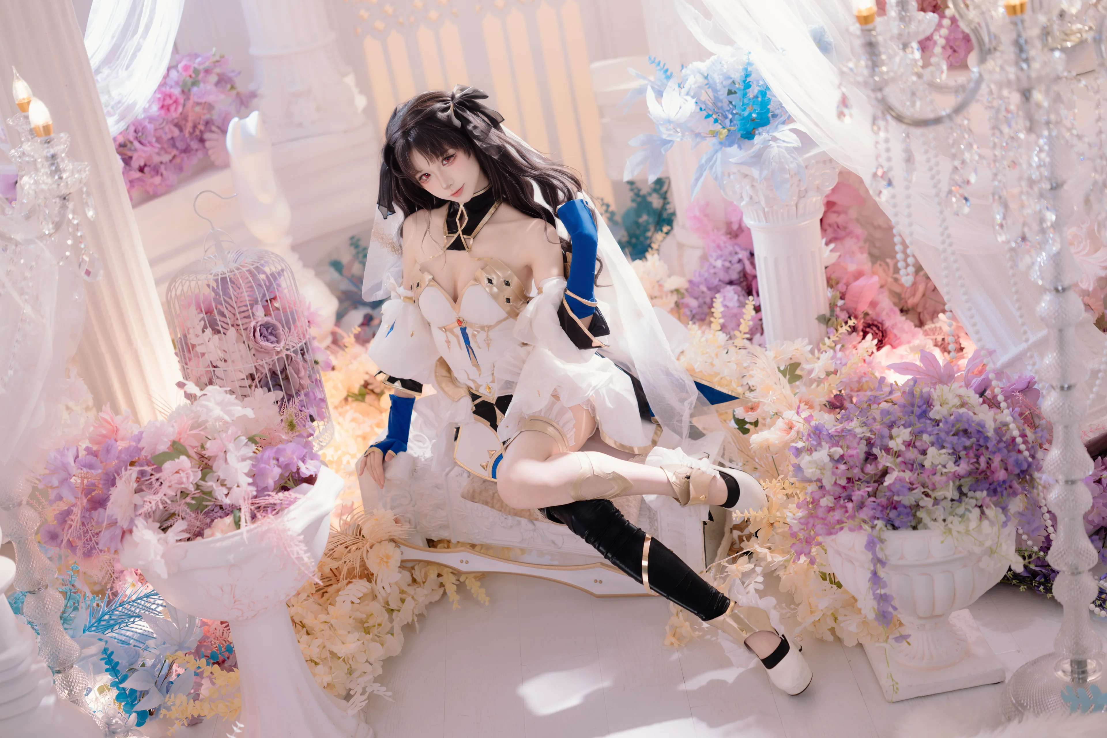 【イシュタルコスプレ】花の中に佇む金星の女神 - 5 枚目