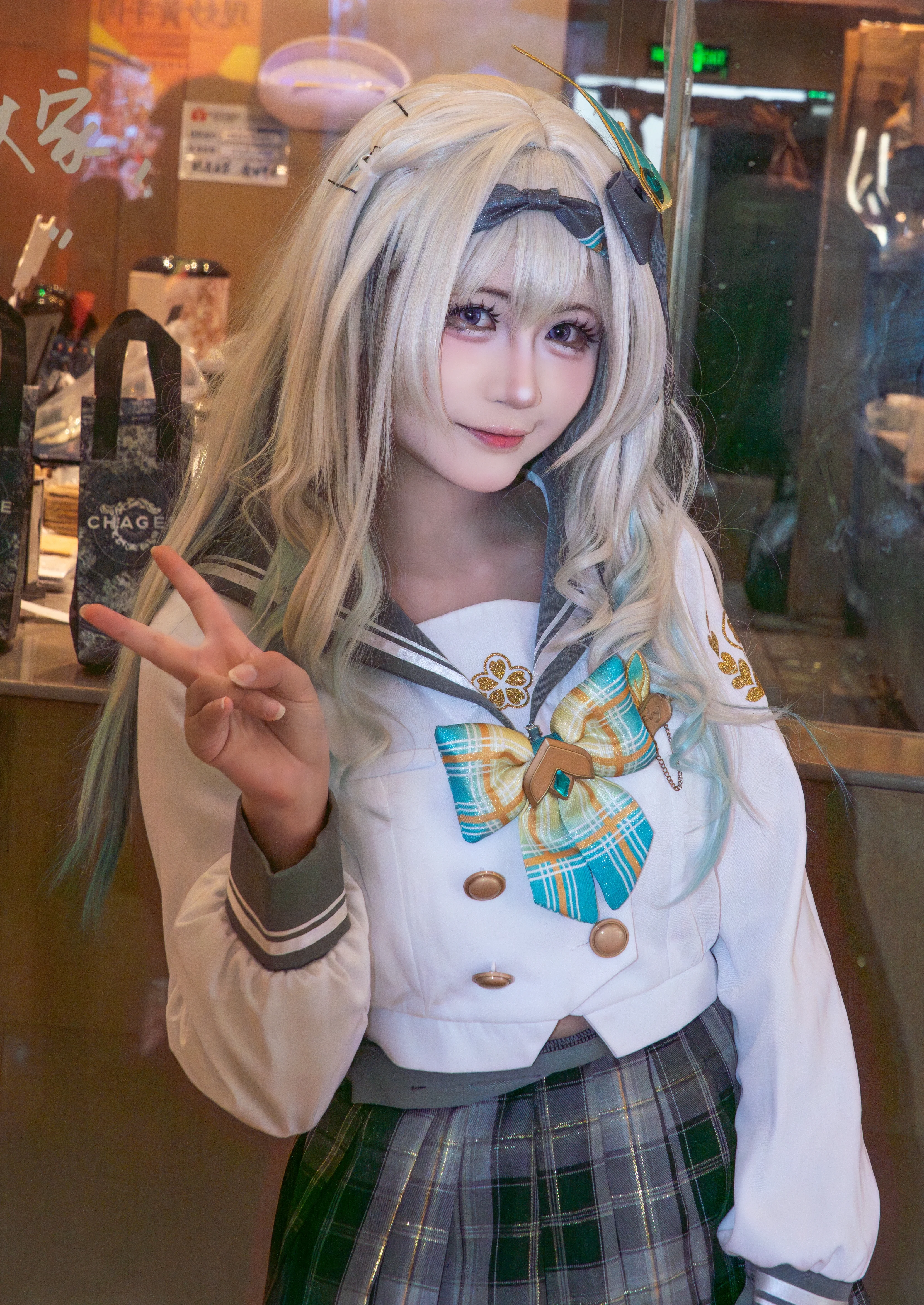 流萤cos 崩坏星穹铁道的日常校园风 - 第 2 张