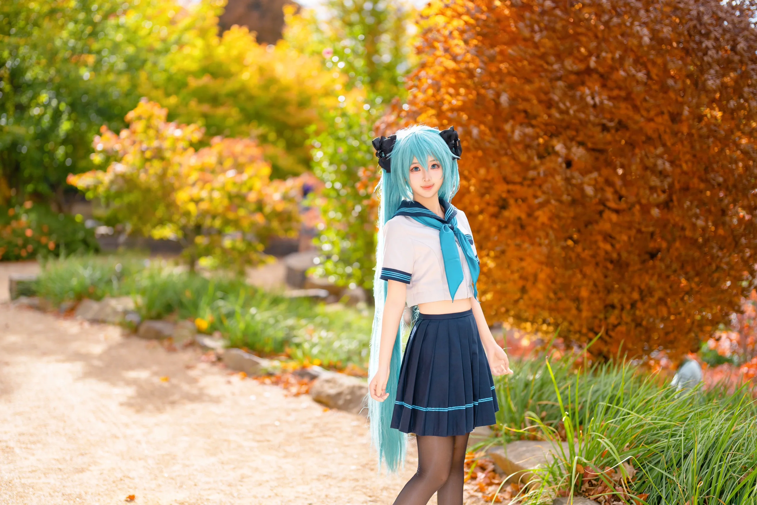 【初音未来cos】秋游中的公主殿下