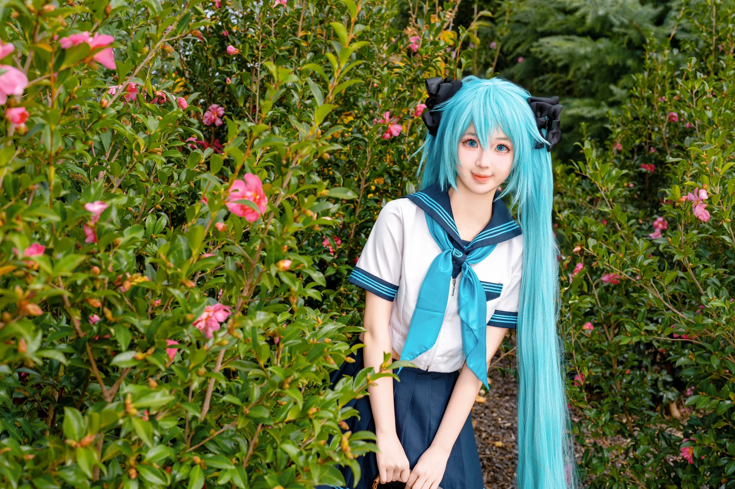 【初音未来cos】秋游中的公主殿下 - 第 4 张