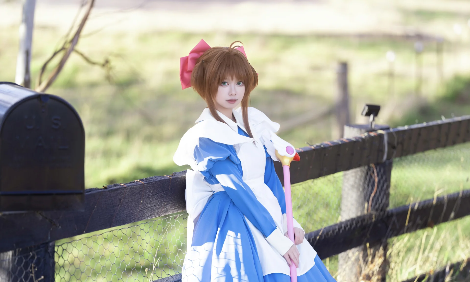 [Sakura Kinomoto (Alice Version) cosplay] Cardcaptor Sakura Alice-Themed Outdoor Anime-style travel photography - Image 4