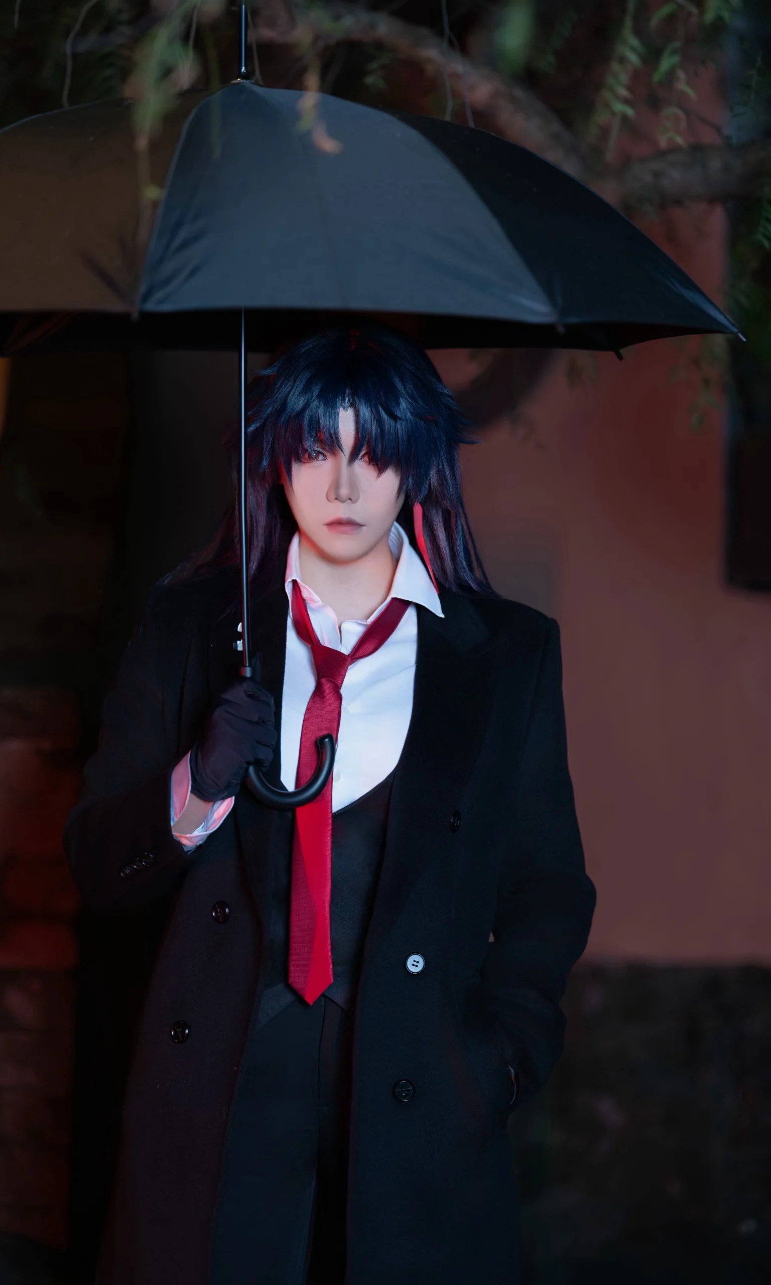 【二次元摄影】雨夜与校服的半年九图合集 - 第 9 张